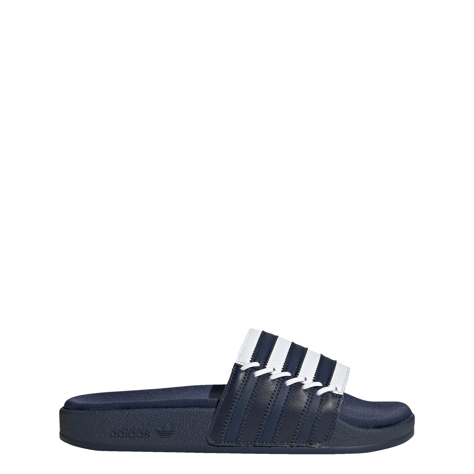 ADIDAS ORIGINALS Nizki natikači 'Adilette' mornarska / bela - Pepit.si