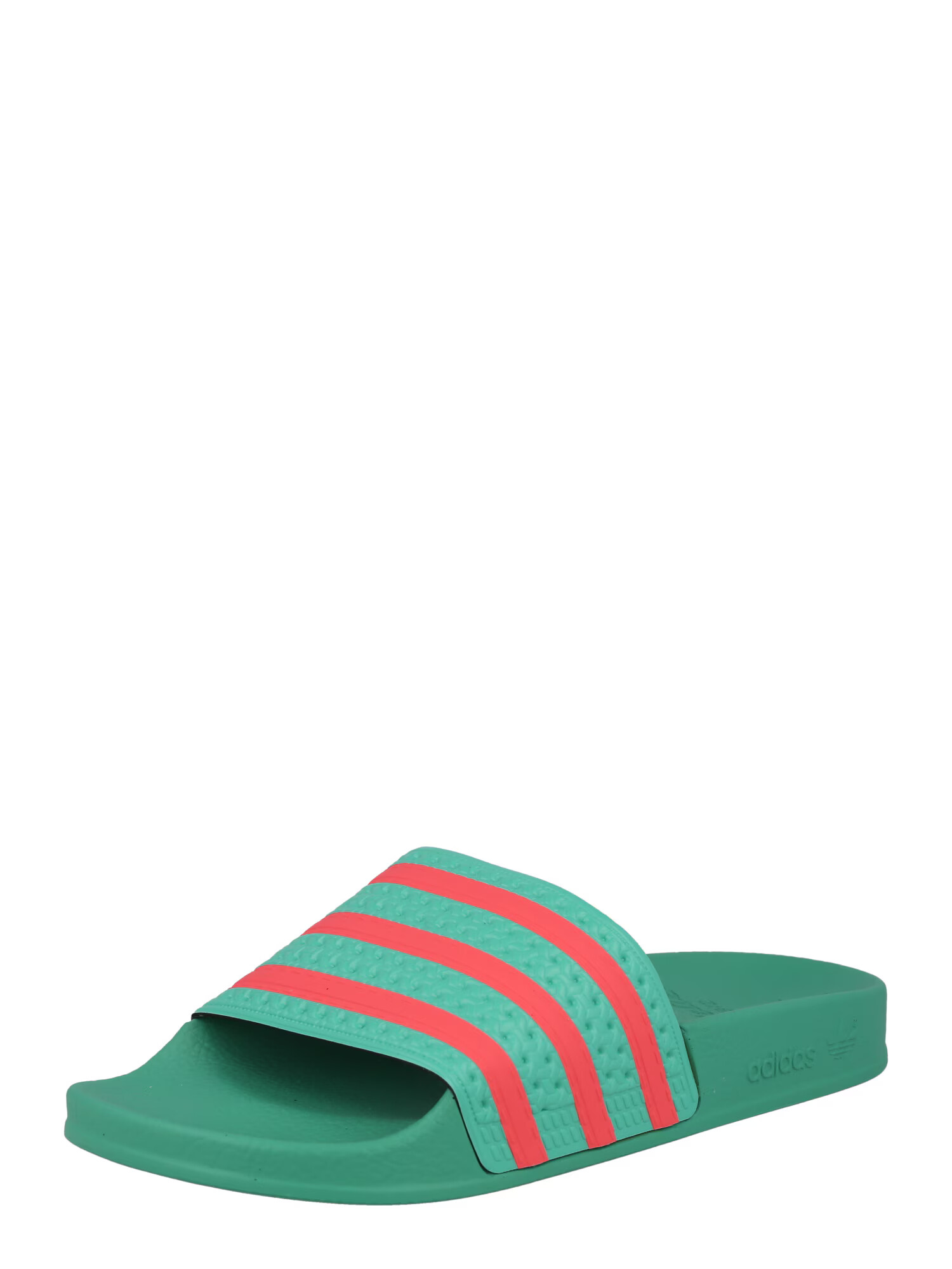 ADIDAS ORIGINALS Nizki natikači 'ADILETTE' zelena / rdeča - Pepit.si