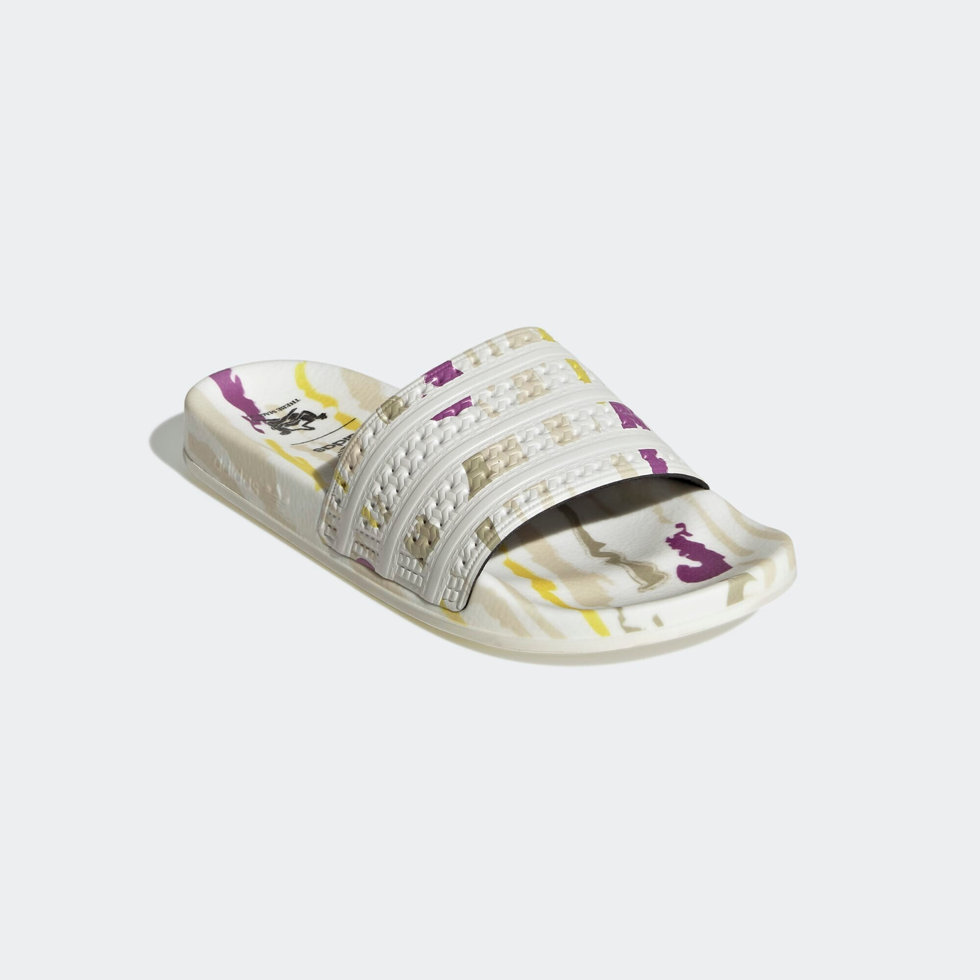 ADIDAS ORIGINALS Čevelji za na plažo/kopanje rumena / kaki / temno liila / bela - Pepit.si