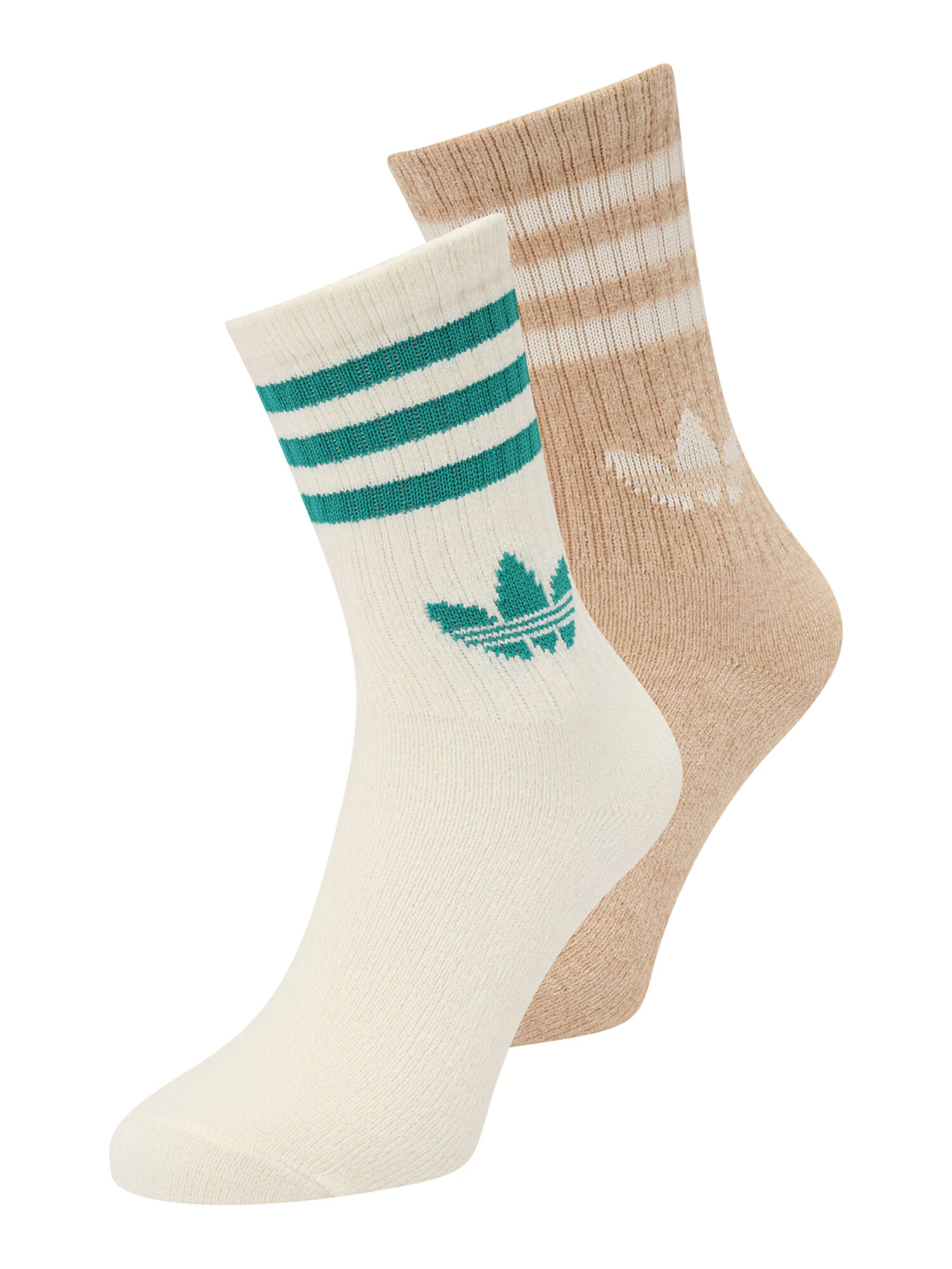 ADIDAS ORIGINALS Nogavice bež / zelena / bela - Pepit.si