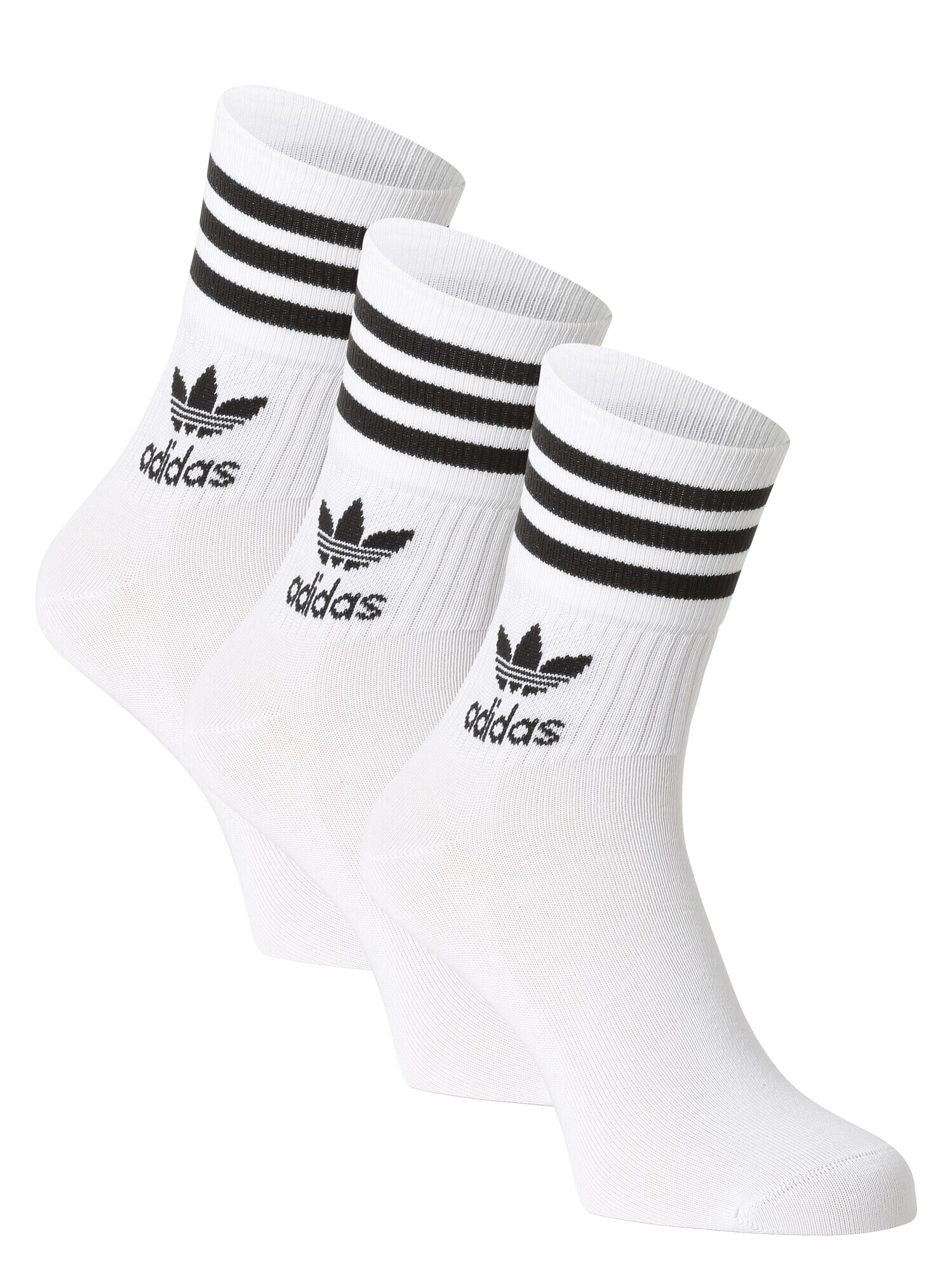 ADIDAS ORIGINALS Nogavice črna / bela - Pepit.si