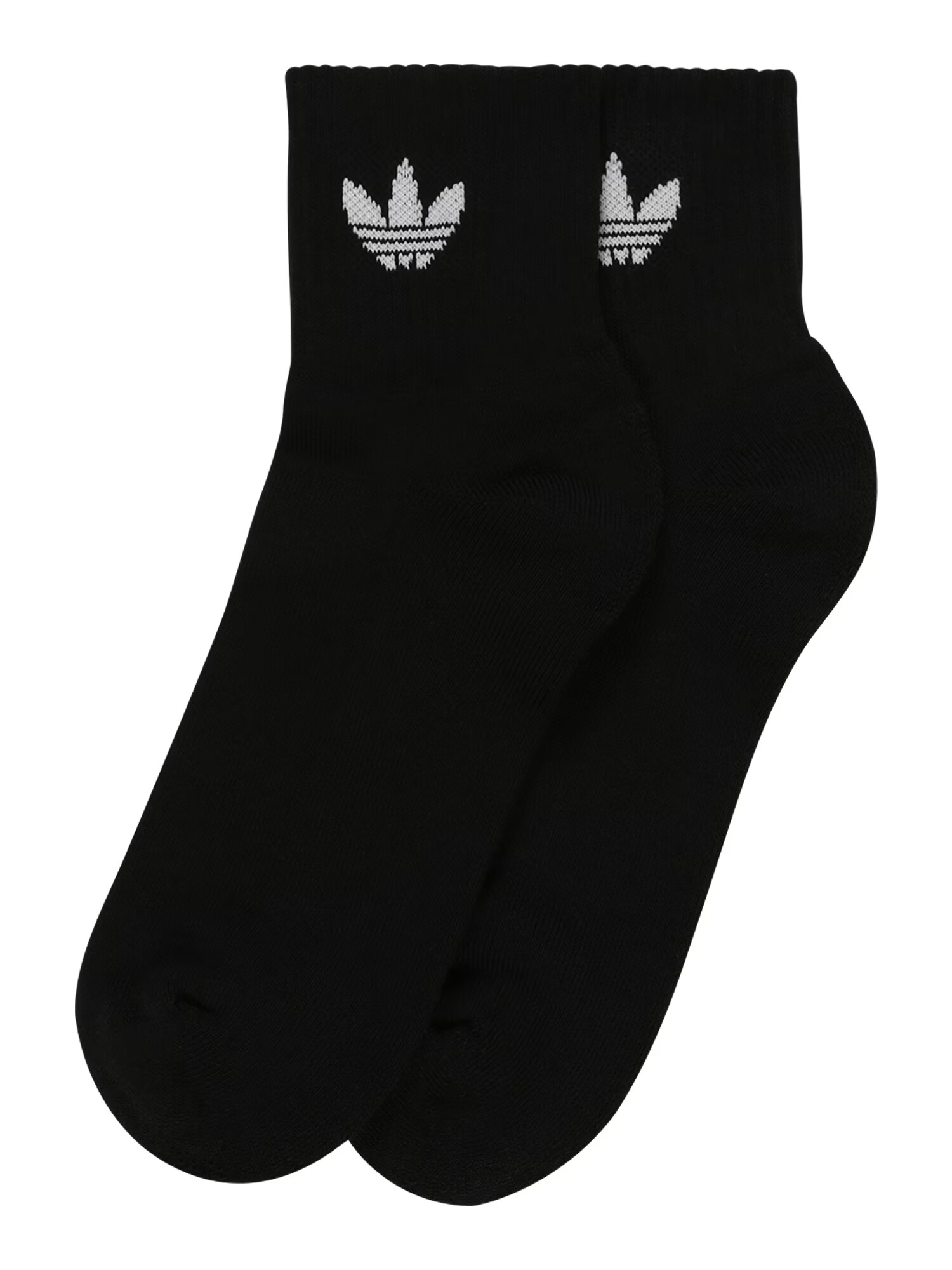 ADIDAS ORIGINALS Nogavice 'MID ANKLE SCK' črna / bela - Pepit.si