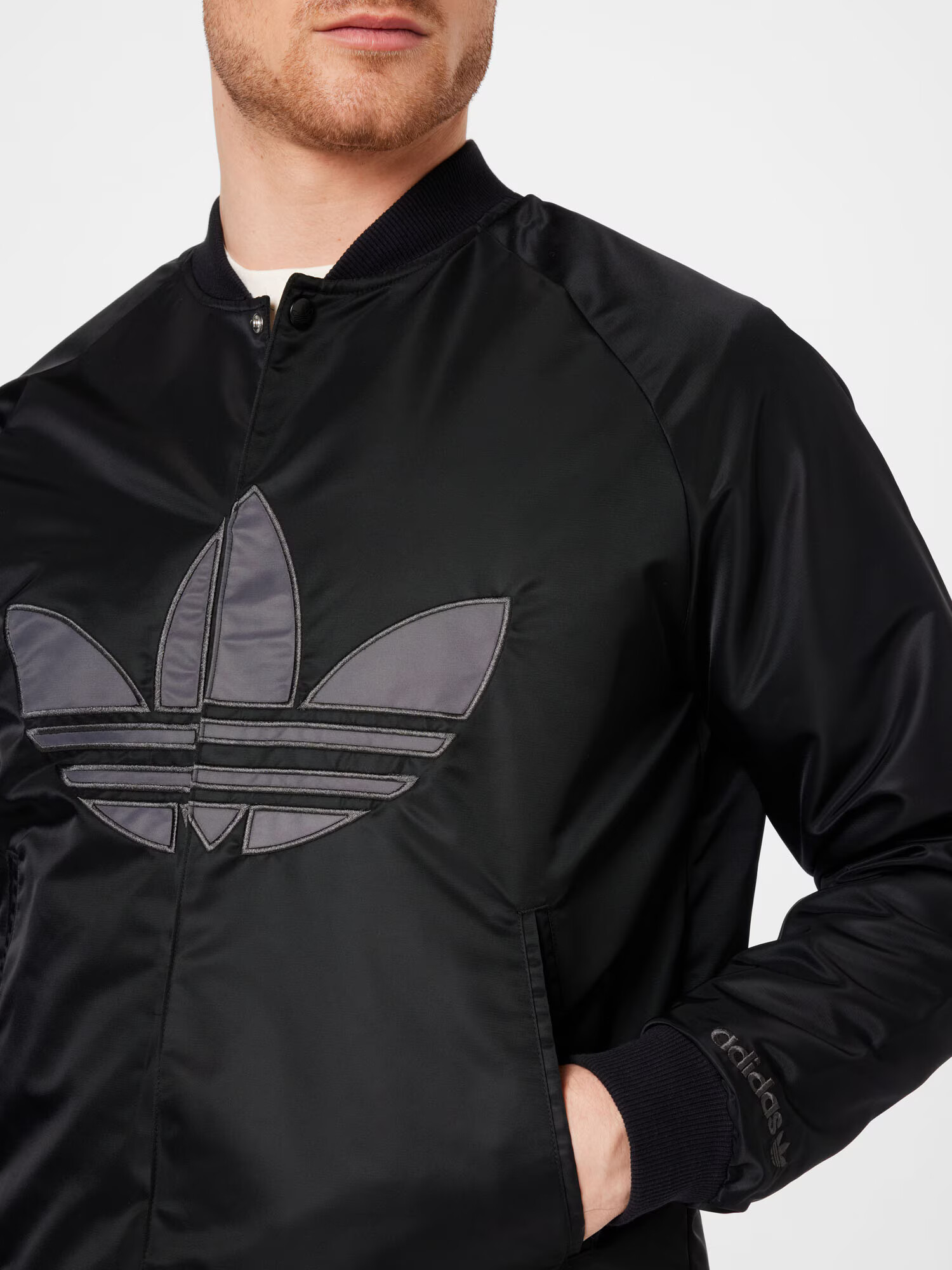 ADIDAS ORIGINALS Prehodna jakna črna - Pepit.si