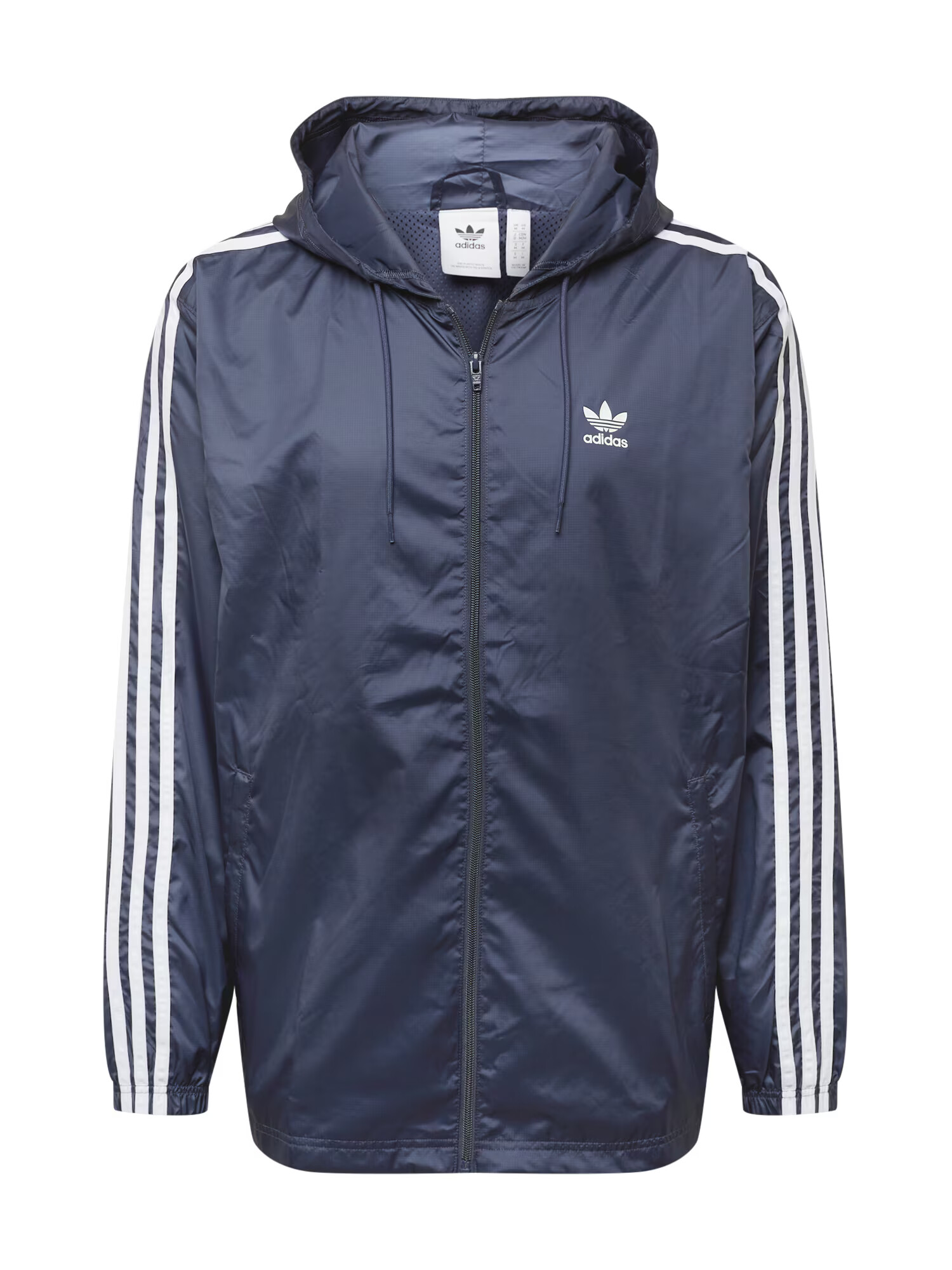 ADIDAS ORIGINALS Prehodna jakna mornarska / bela - Pepit.si