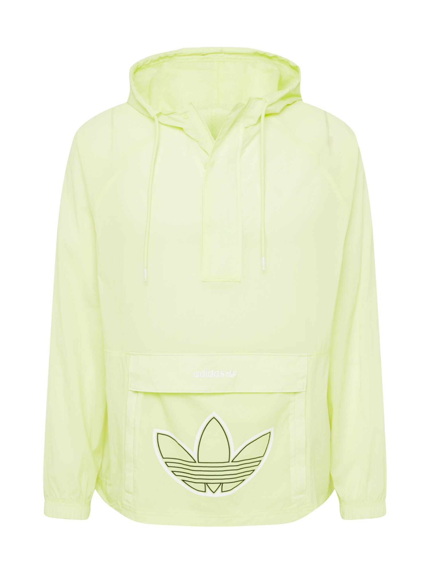 ADIDAS ORIGINALS Prehodna jakna zelena / črna / bela - Pepit.si