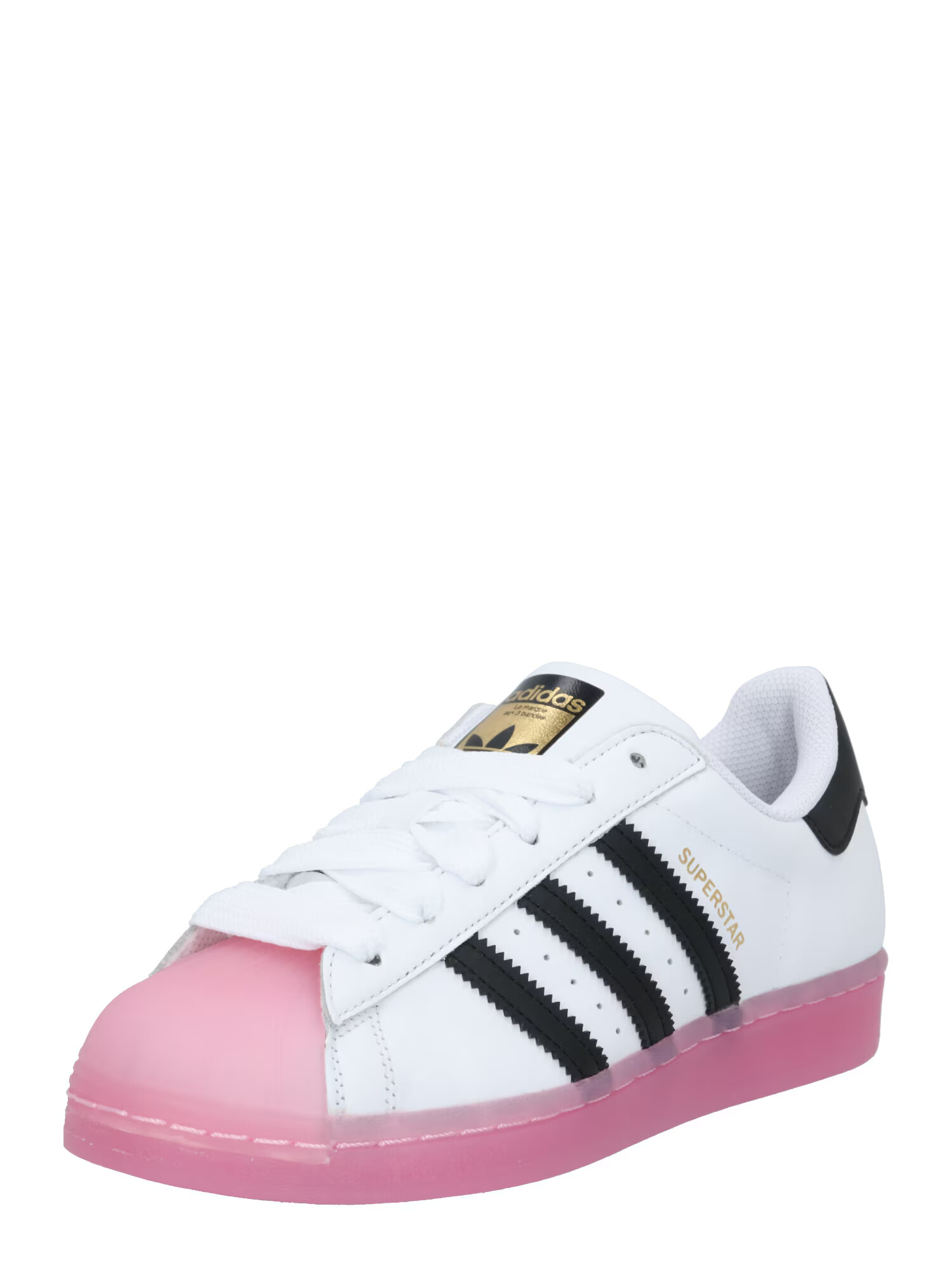 ADIDAS ORIGINALS Sneaker 'Superstar' črna / roza / bela - Pepit.si