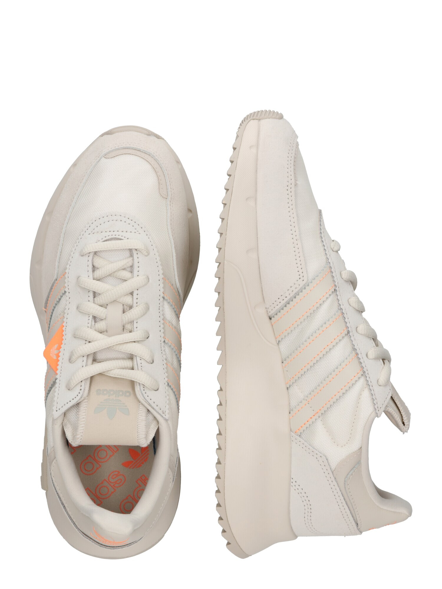 ADIDAS ORIGINALS Nizke superge 'Retropy F2' svetlo bež / oranžna / bela - Pepit.si