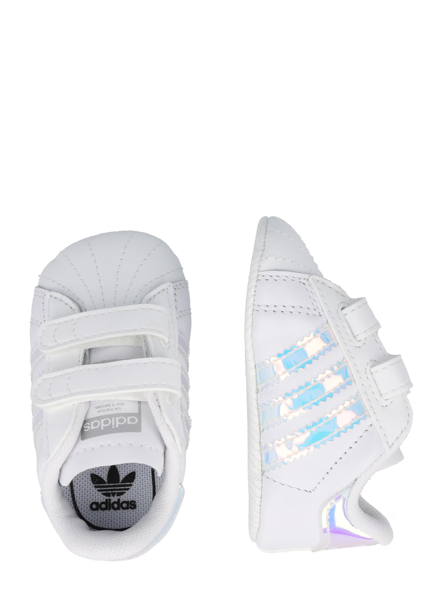 ADIDAS ORIGINALS Superge 'SUPERSTAR CRIB' azur / bela - Pepit.si