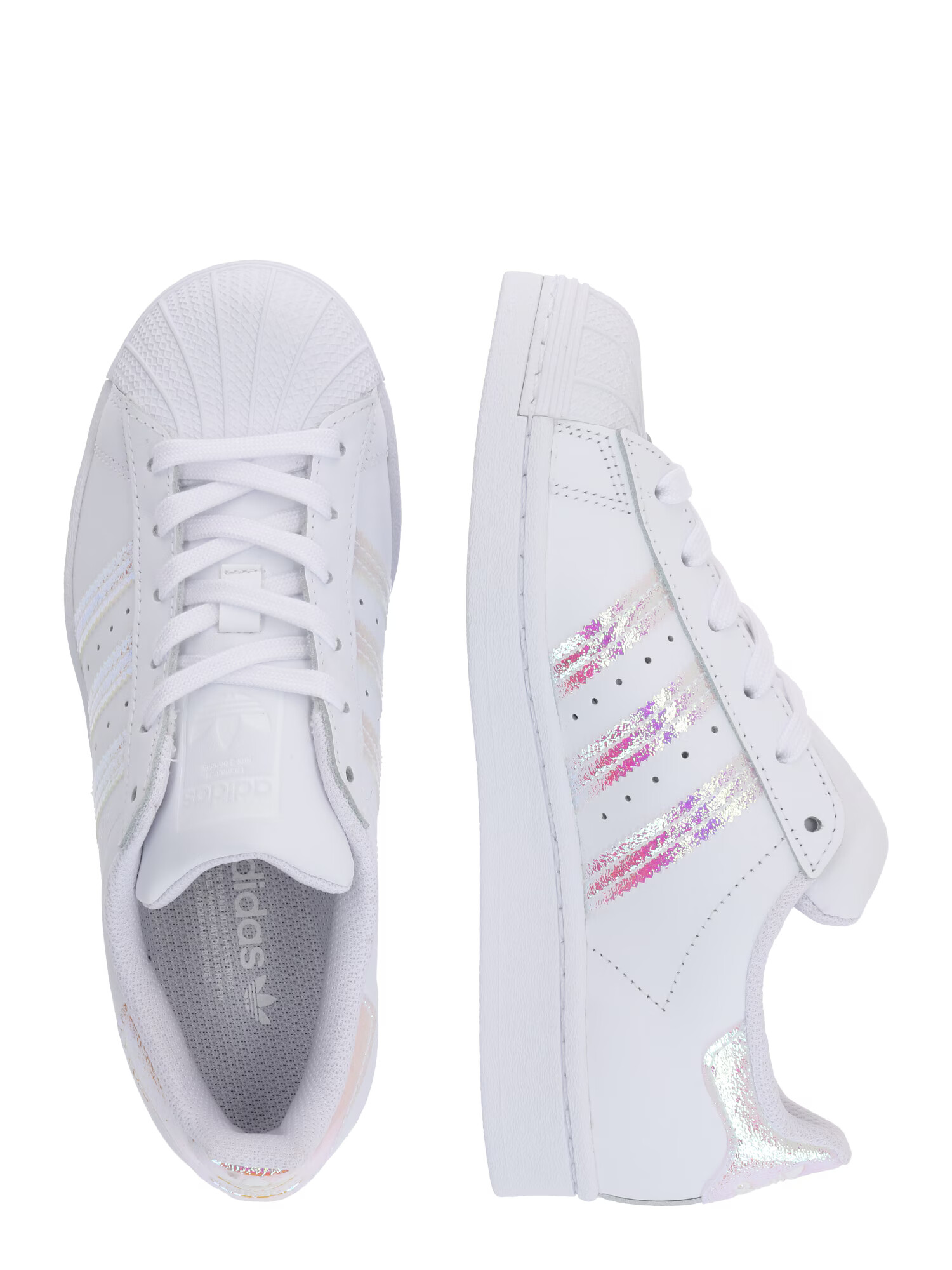 ADIDAS ORIGINALS Superge 'SUPERSTAR' lila / bela - Pepit.si