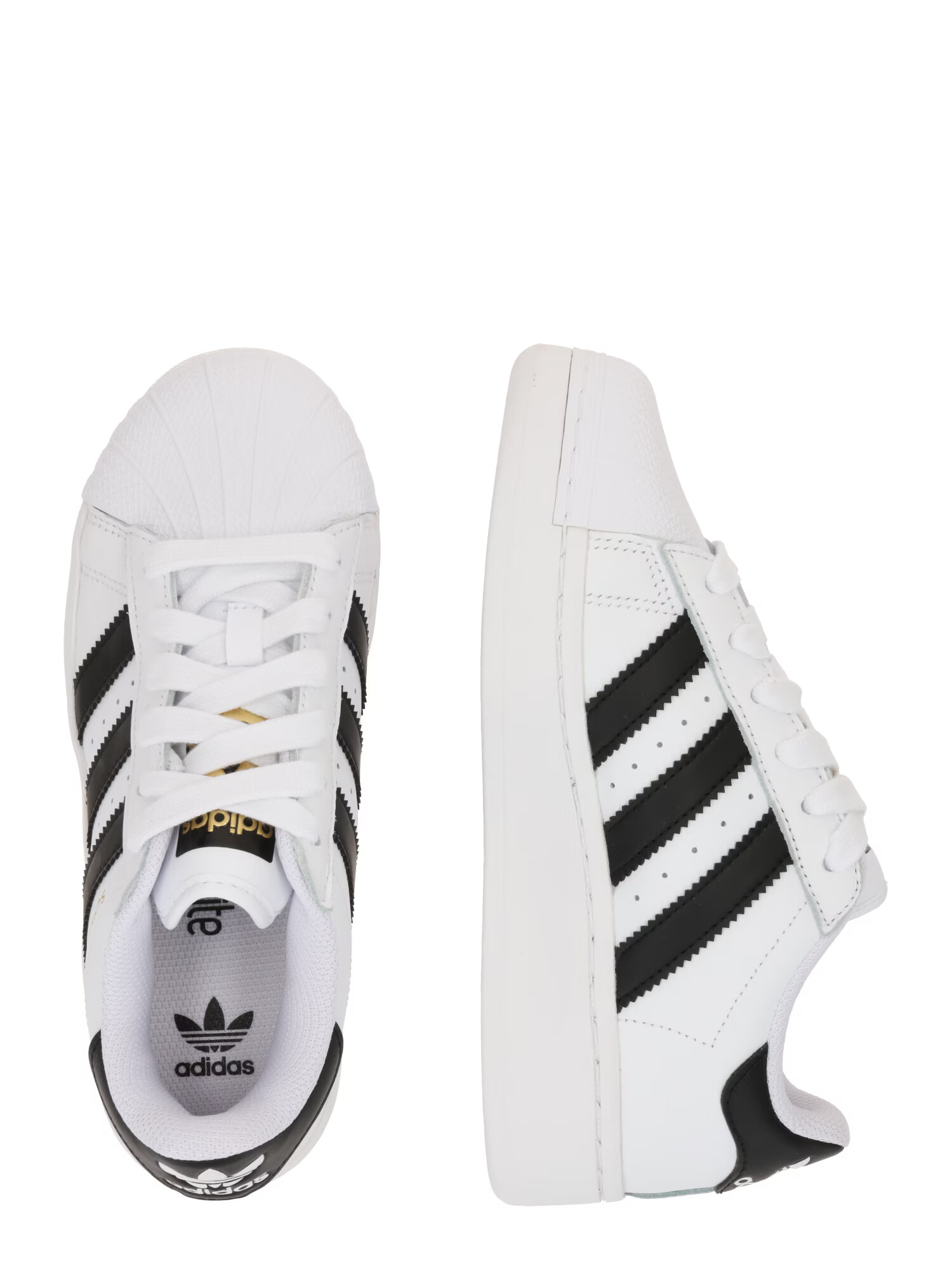 ADIDAS ORIGINALS Superge zlata / črna / bela - Pepit.si