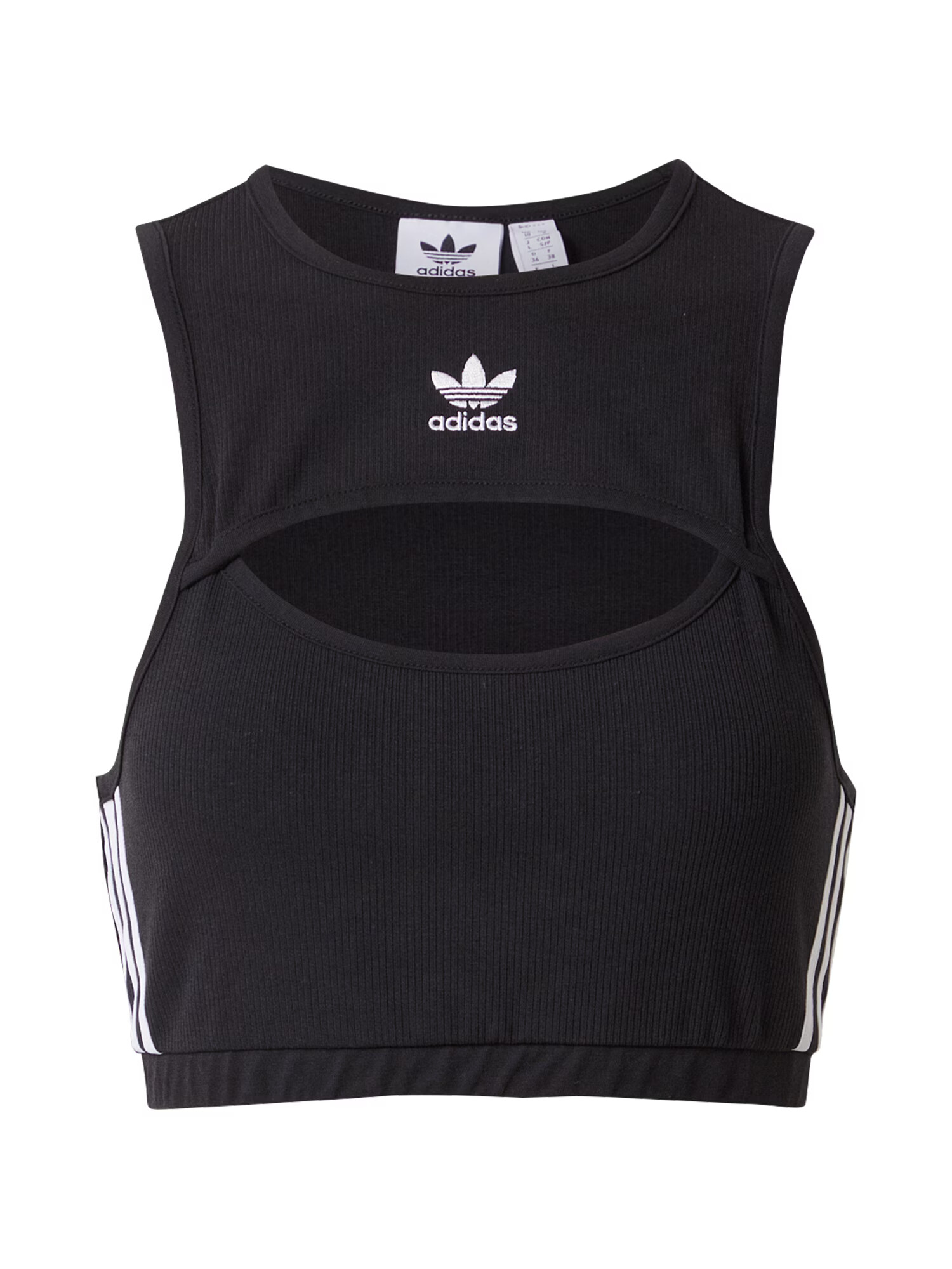 ADIDAS ORIGINALS Top črna / bela - Pepit.si