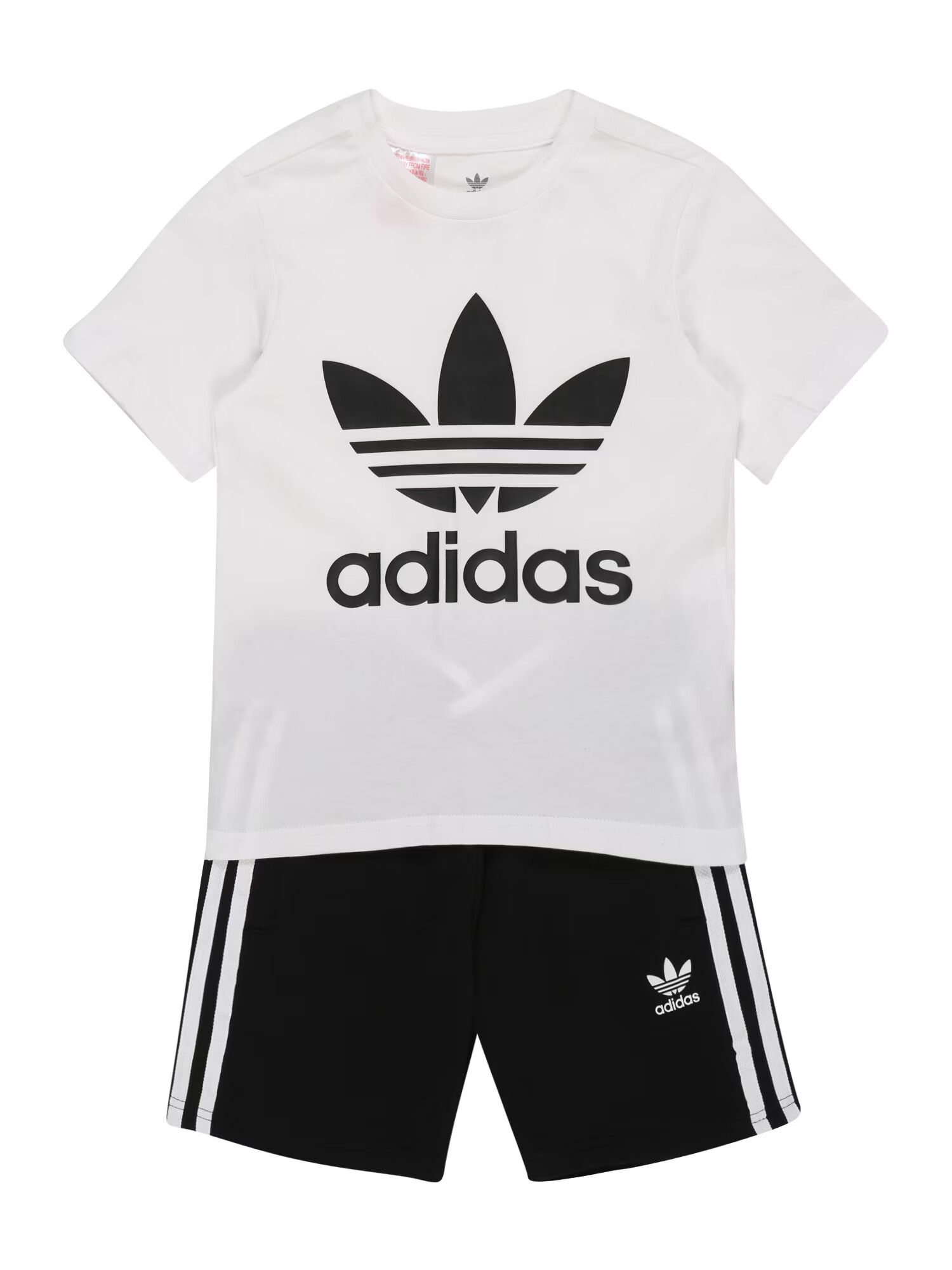 ADIDAS ORIGINALS Trenirka za tek črna / bela - Pepit.si