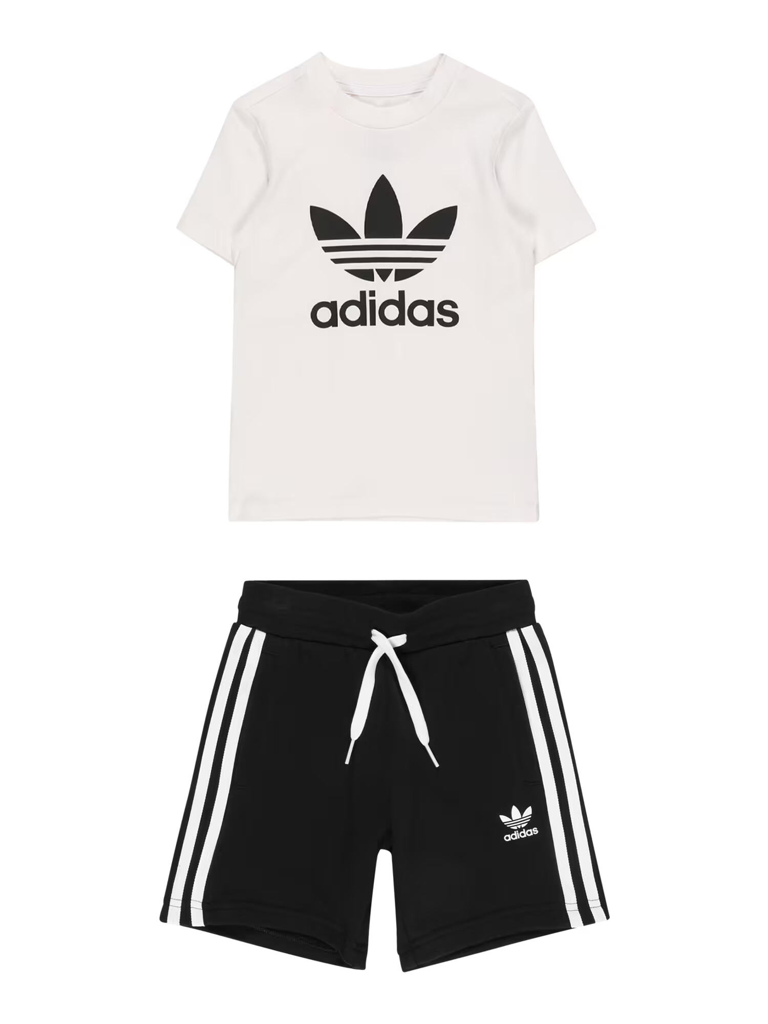 ADIDAS ORIGINALS Trenirka za tek črna / bela - Pepit.si