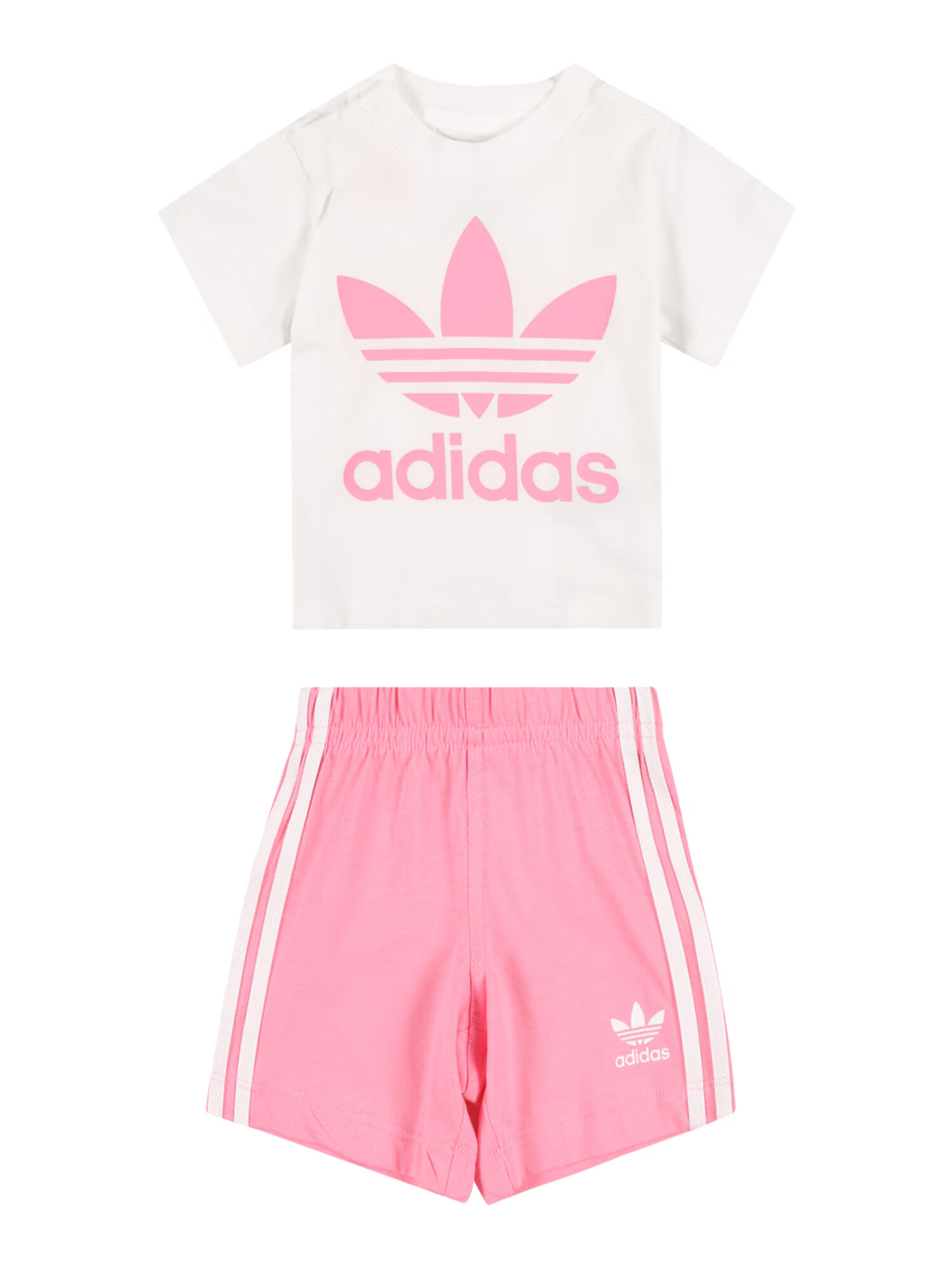 ADIDAS ORIGINALS Trenirka za tek rosé / bela - Pepit.si