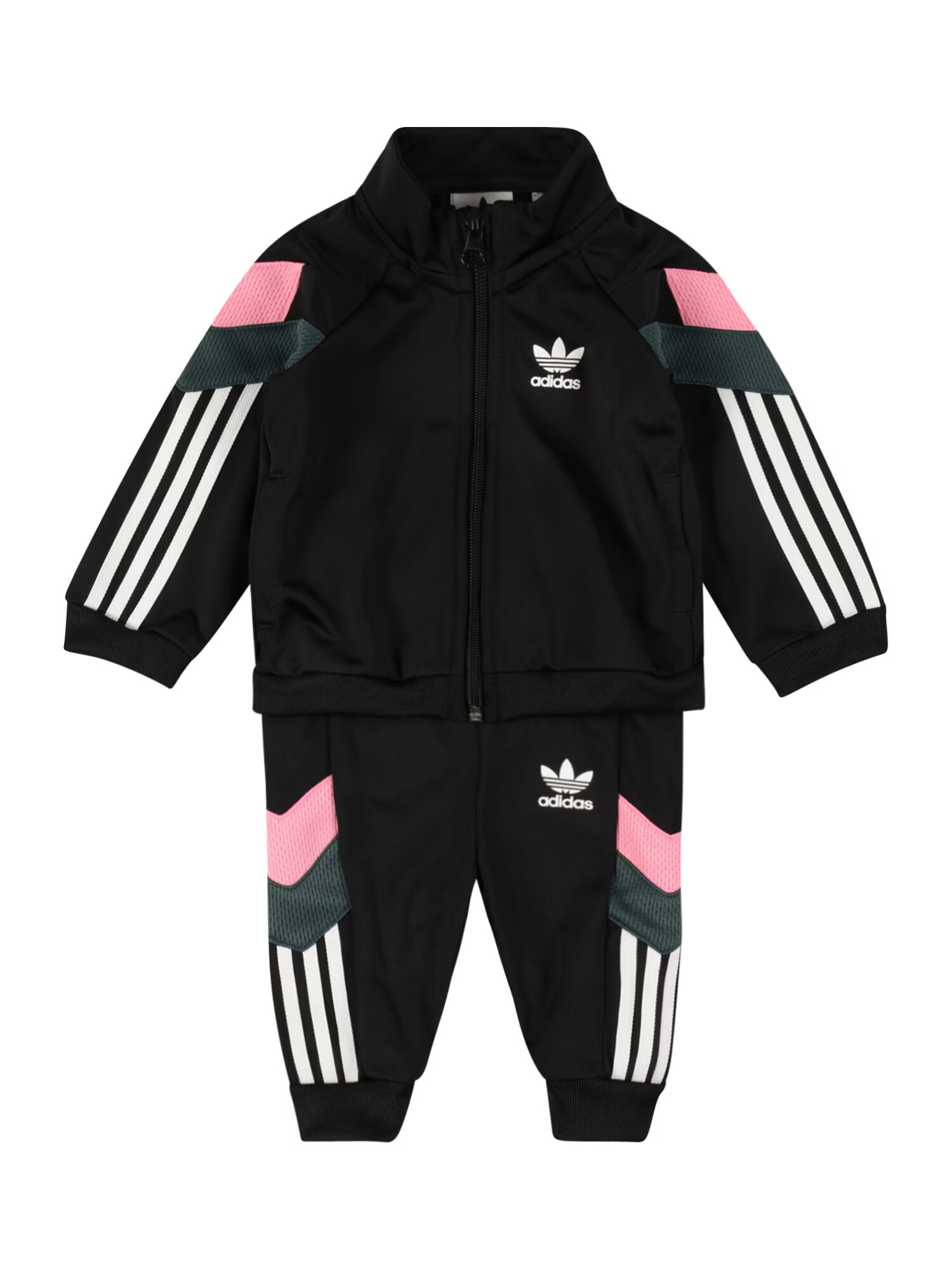 ADIDAS ORIGINALS Trenirka za tek siva / roza / črna / bela - Pepit.si