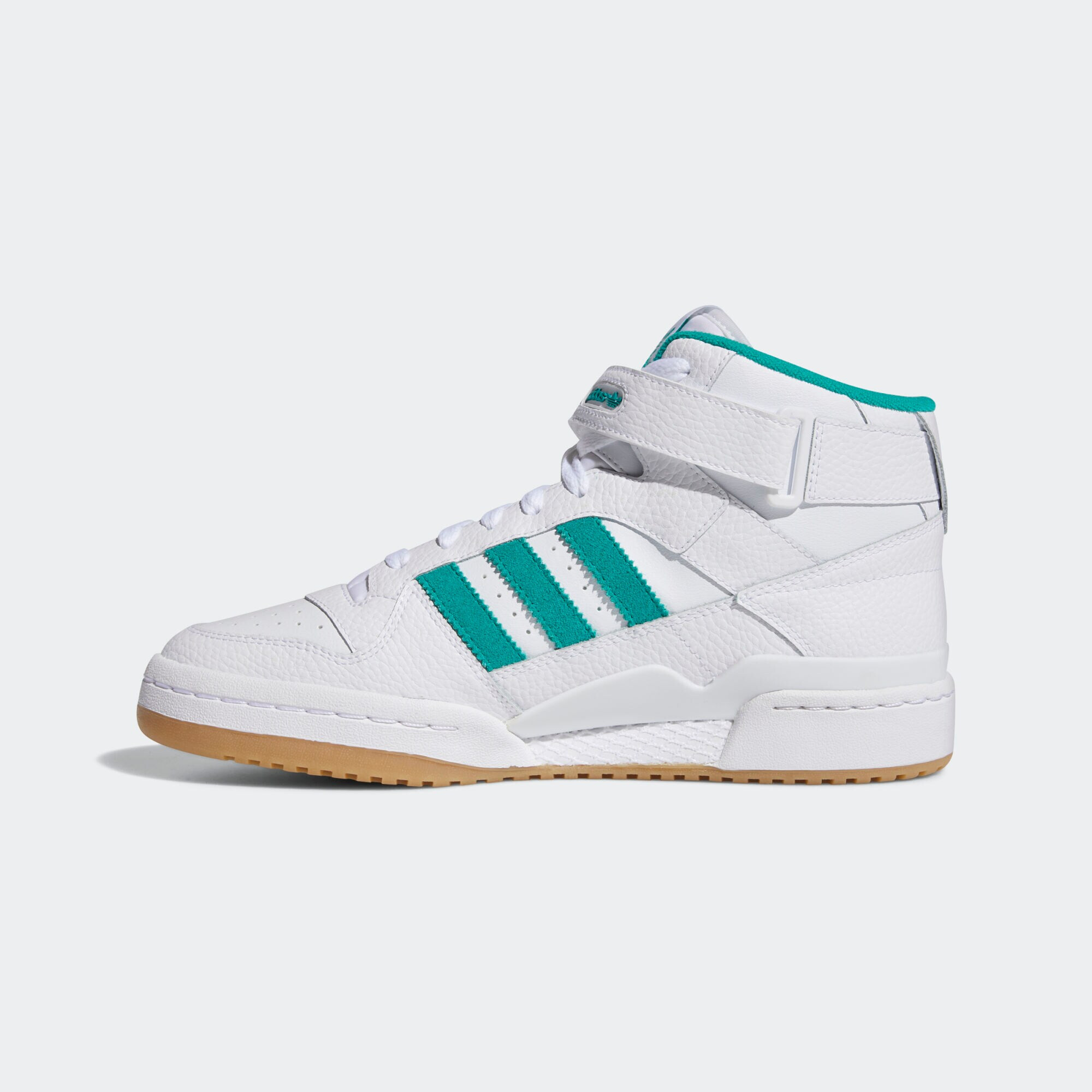 ADIDAS ORIGINALS Visoke superge bela / petrol / zlata - Pepit.si