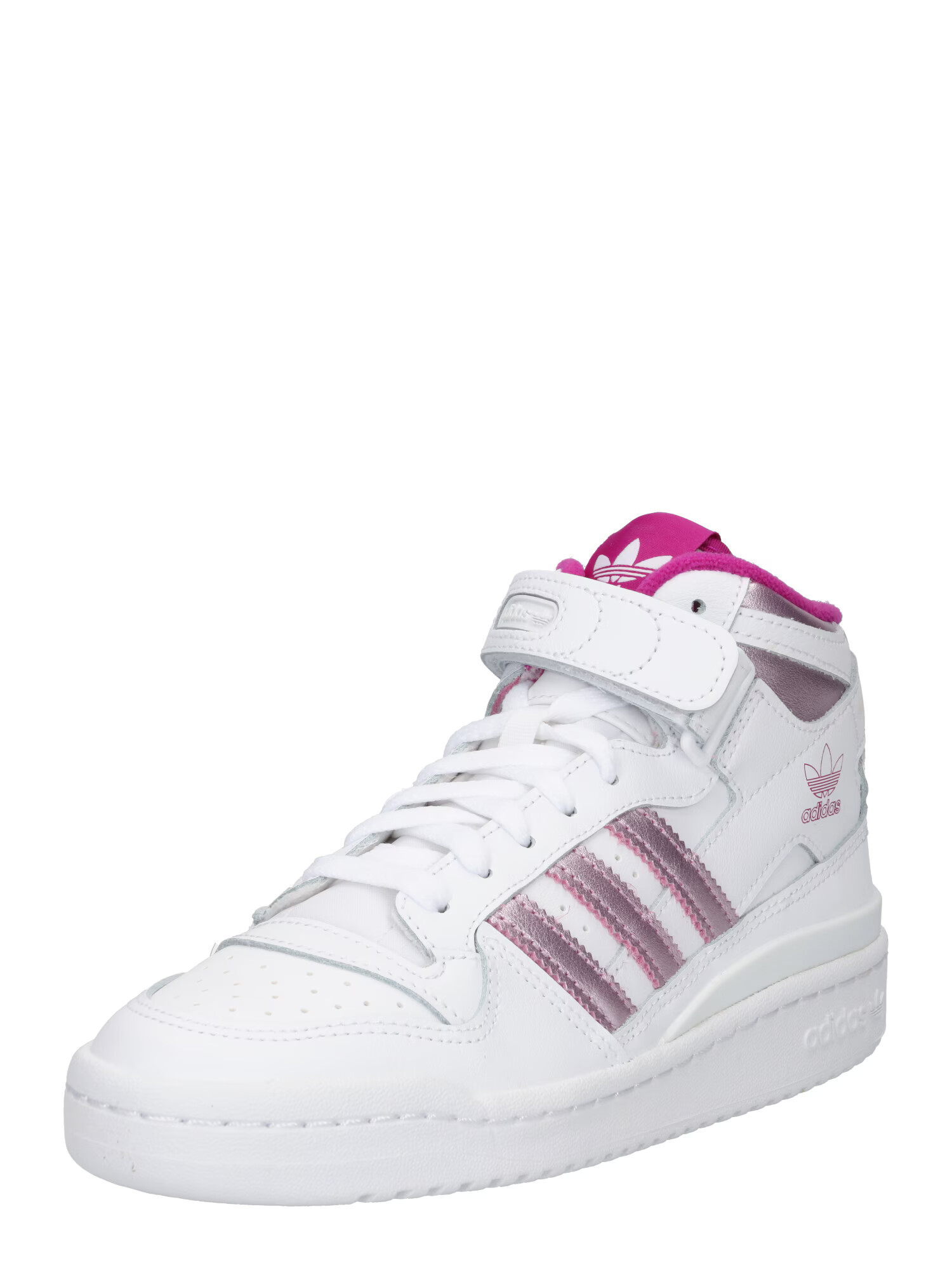 ADIDAS ORIGINALS Visoke superge bela / svetlo lila / srebrna - Pepit.si