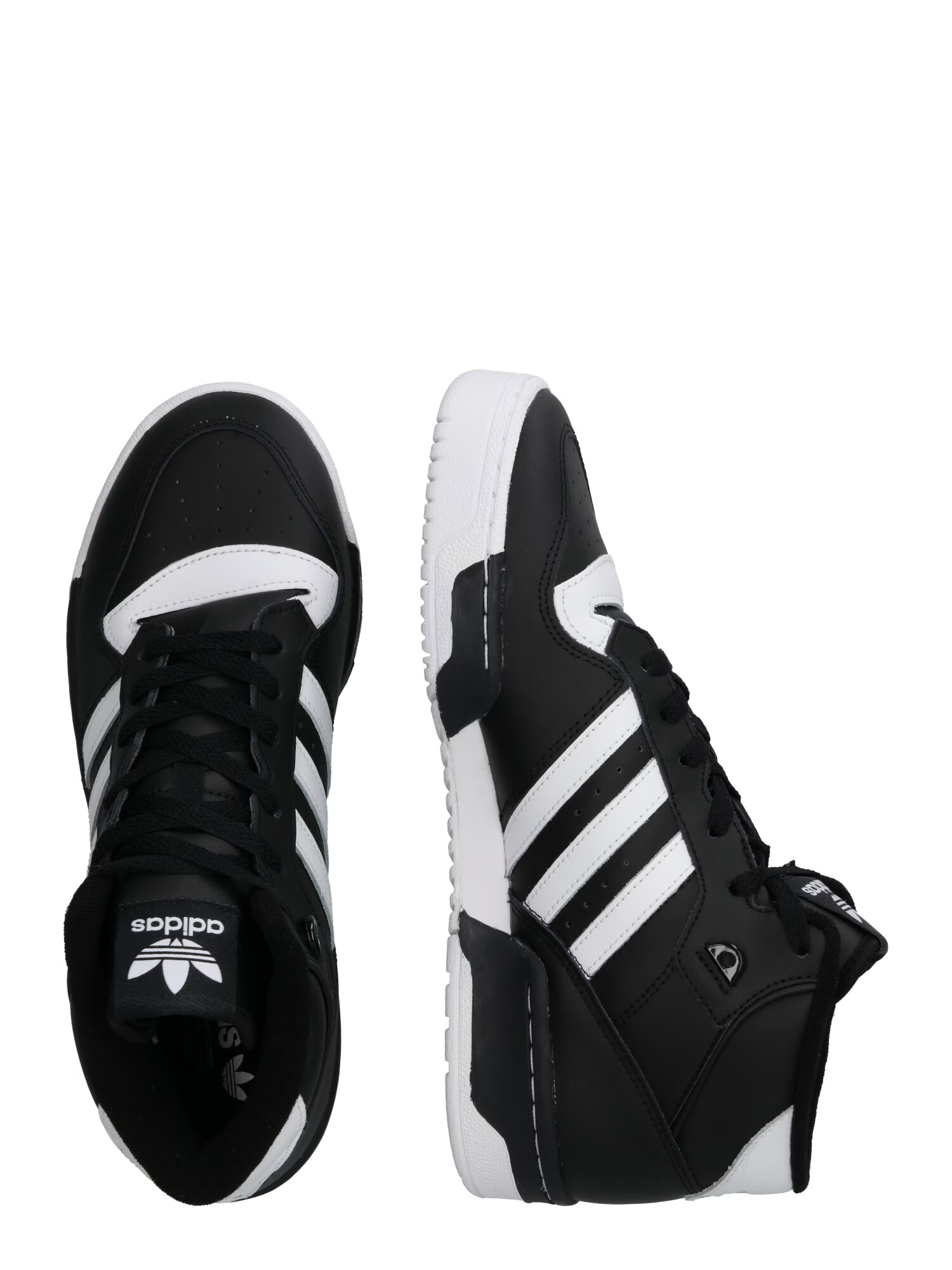 ADIDAS ORIGINALS Visoke superge črna / bela - Pepit.si