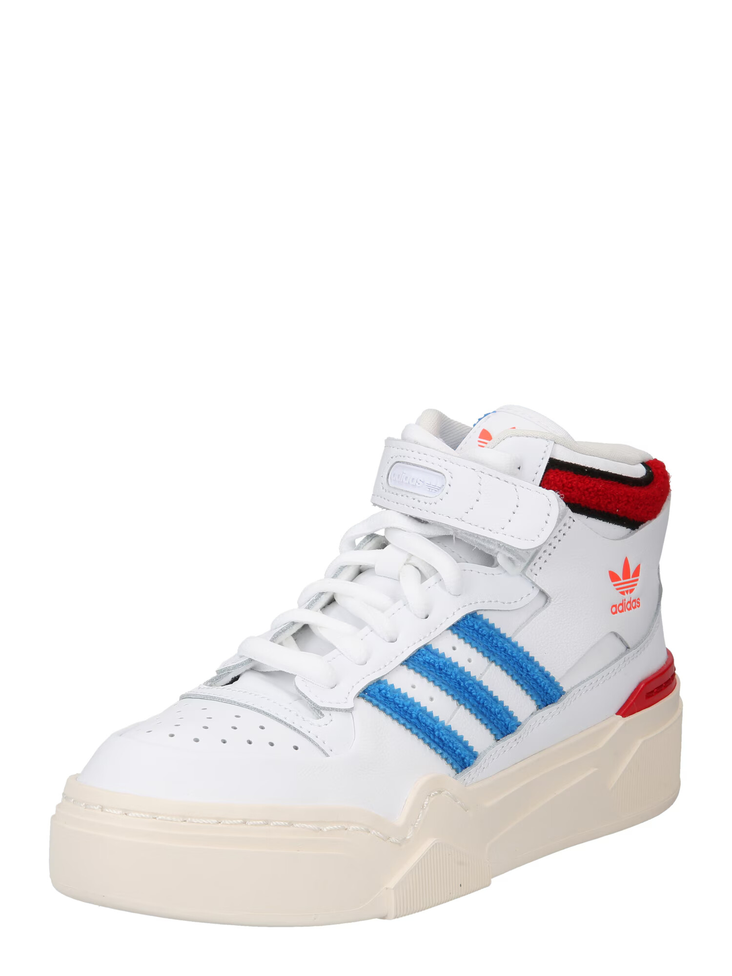 ADIDAS ORIGINALS Visoke superge 'FORUM BONEGA' azur / neonsko roza / karminsko rdeča / bela - Pepit.si