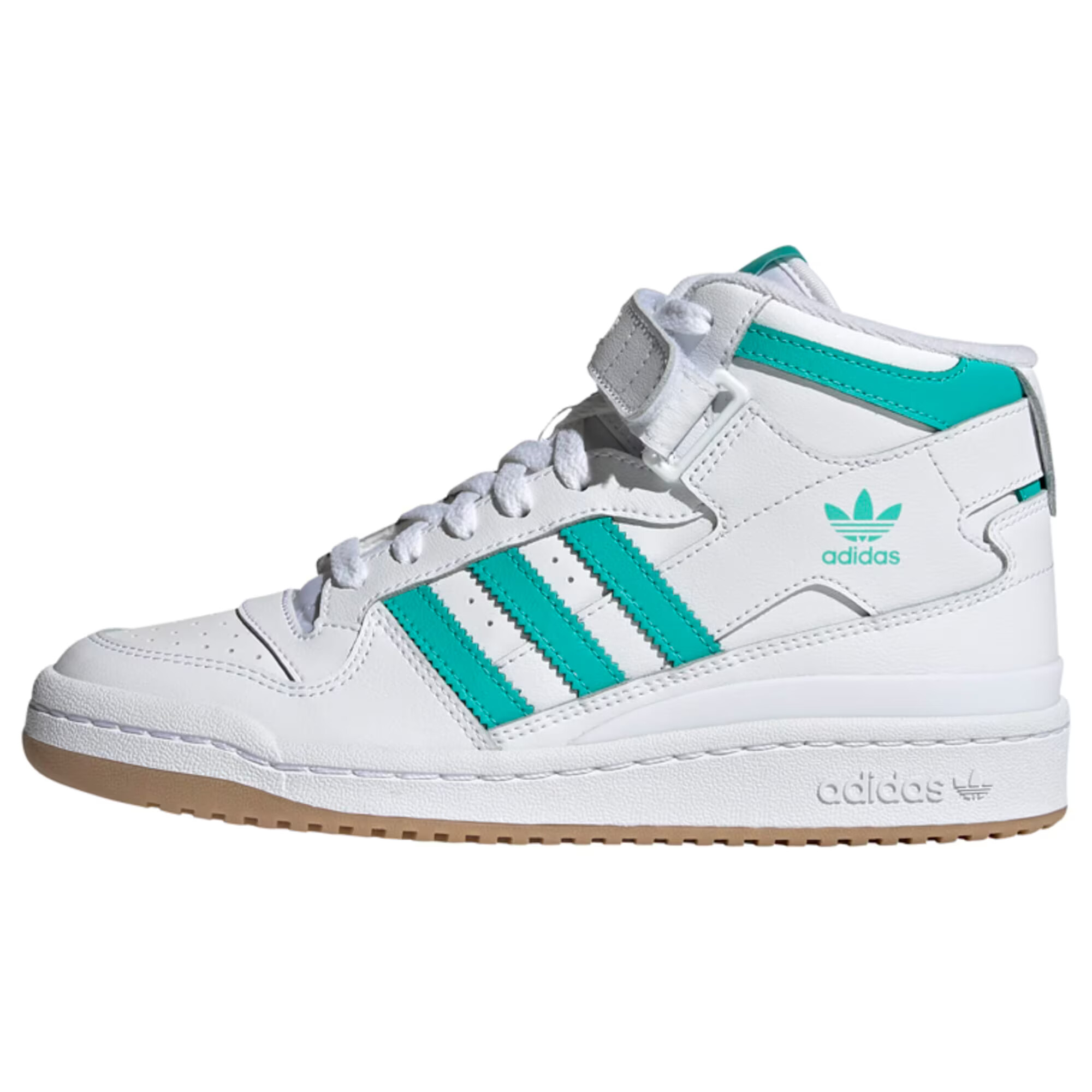 ADIDAS ORIGINALS Visoke superge 'Forum Mid' turkizna / bela - Pepit.si