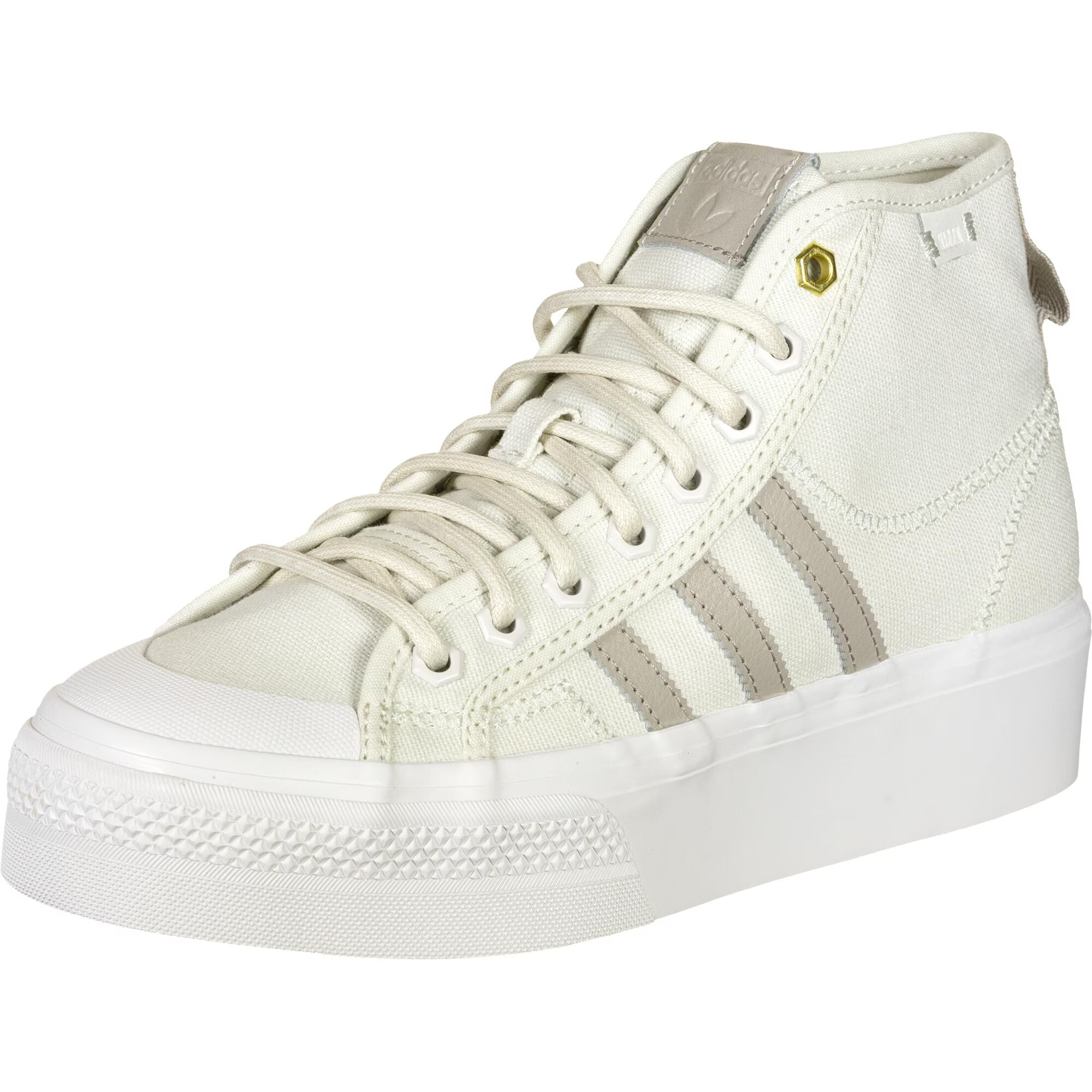 ADIDAS ORIGINALS Visoke superge 'Nizza' bela / siva - Pepit.si