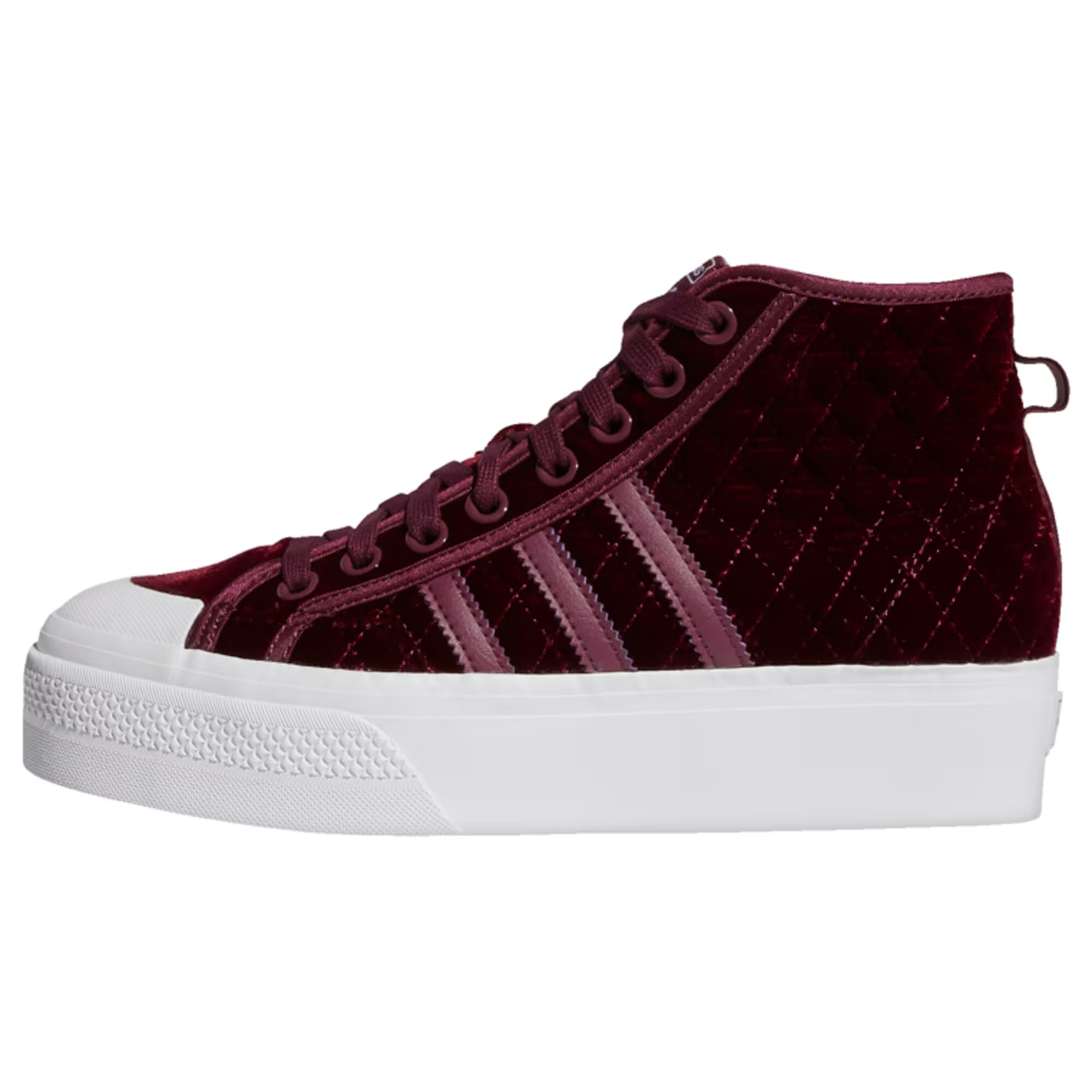 ADIDAS ORIGINALS Visoke superge 'Nizza' bordo - Pepit.si