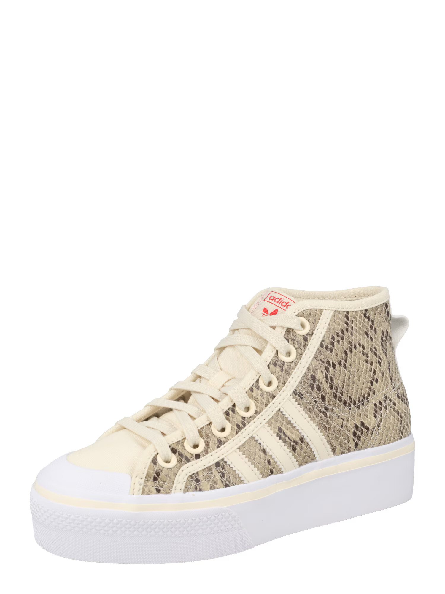 ADIDAS ORIGINALS Visoke superge 'NIZZA' dimno-siva / temno siva / bela - Pepit.si