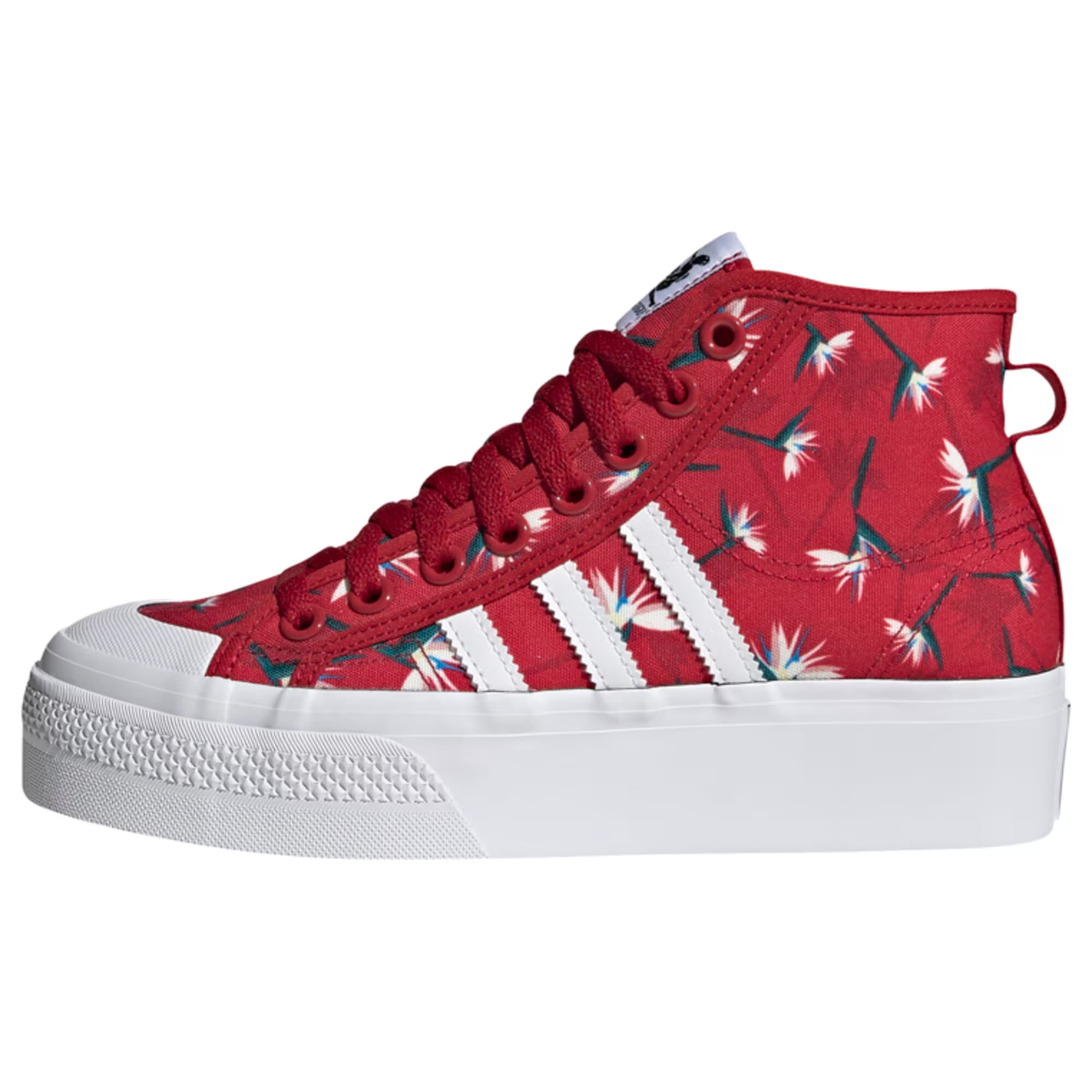 ADIDAS ORIGINALS Visoke superge ' Nizza ' petrol / rdeča / bela - Pepit.si