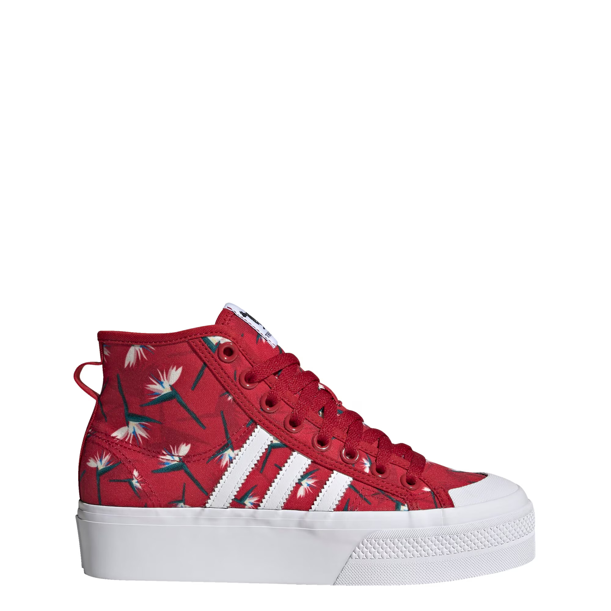 ADIDAS ORIGINALS Visoke superge ' Nizza ' petrol / rdeča / bela - Pepit.si