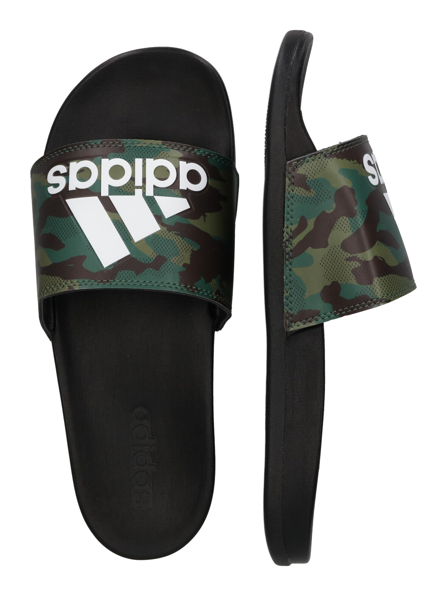 ADIDAS SPORTSWEAR Čevelj za na plažo/kopanje temno zelena / črna / bela - Pepit.si