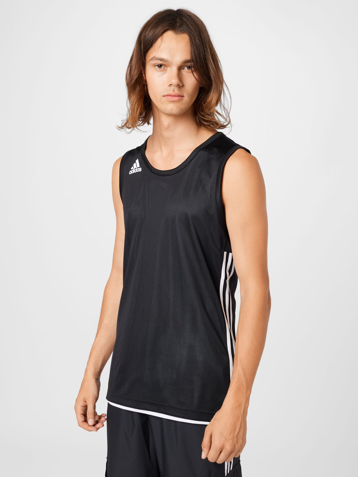 ADIDAS SPORTSWEAR Dres '3G Speed Reversible' črna / bela - Pepit.si