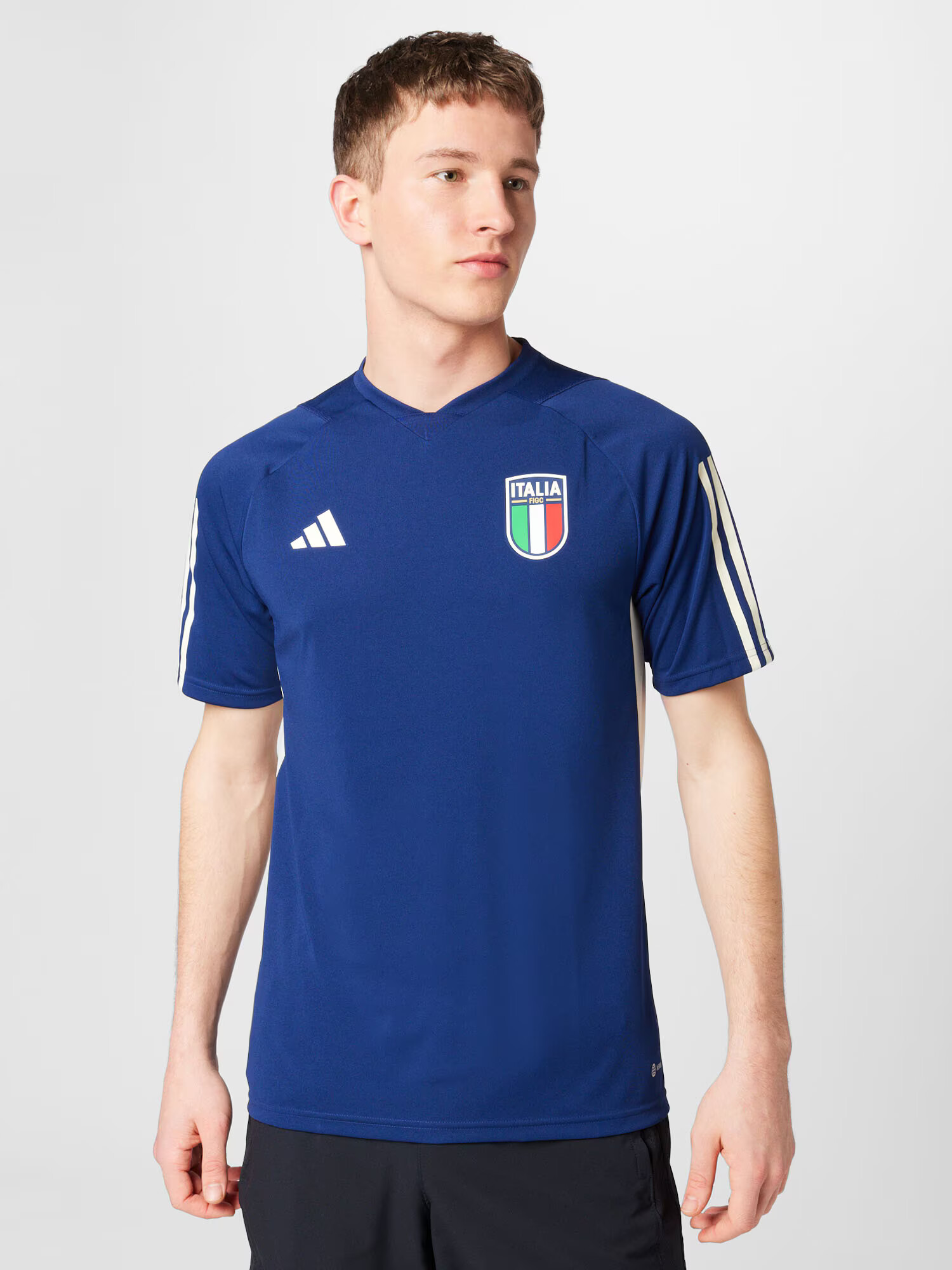 ADIDAS PERFORMANCE Dres 'Italien' temno modra / travnato zelena / ognjeno rdeča / bela - Pepit.si