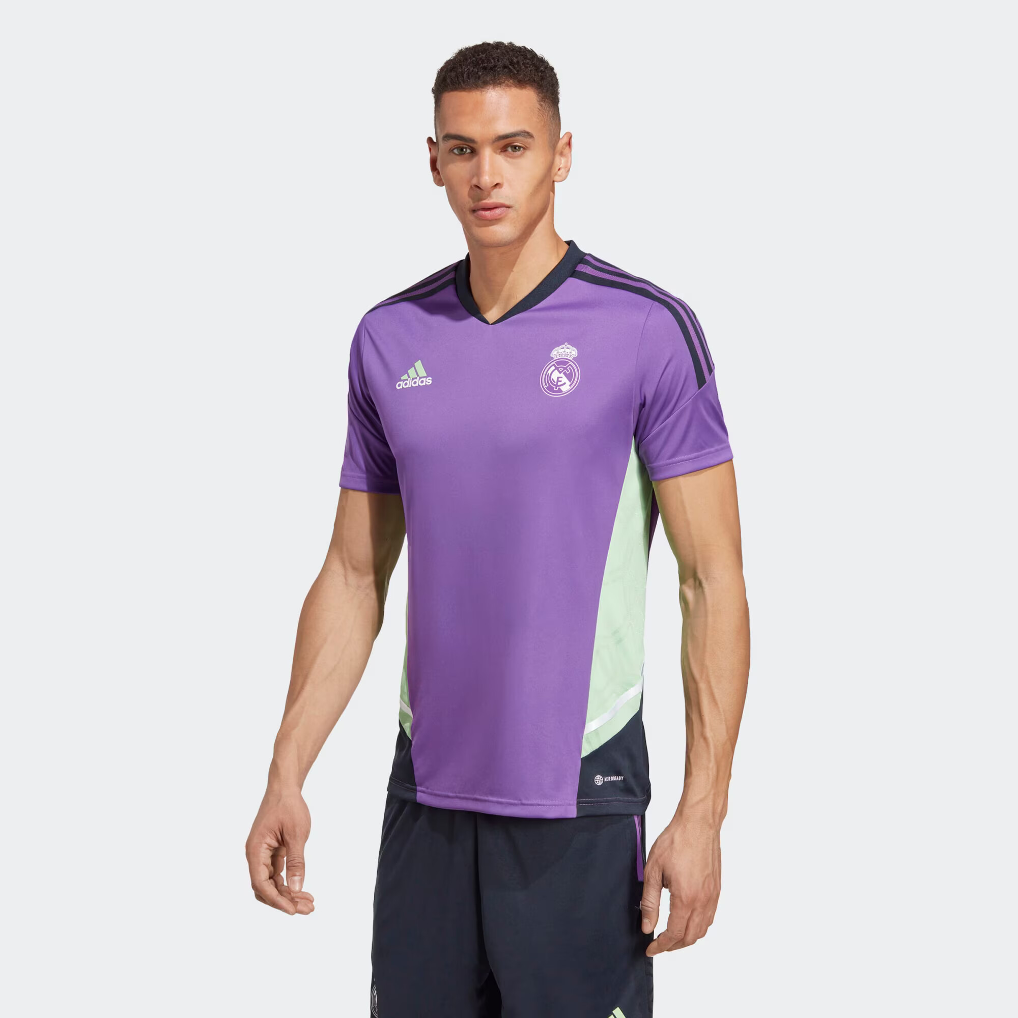 ADIDAS SPORTSWEAR Dres 'Real Madrid Condivo 22' meta / lila / črna - Pepit.si