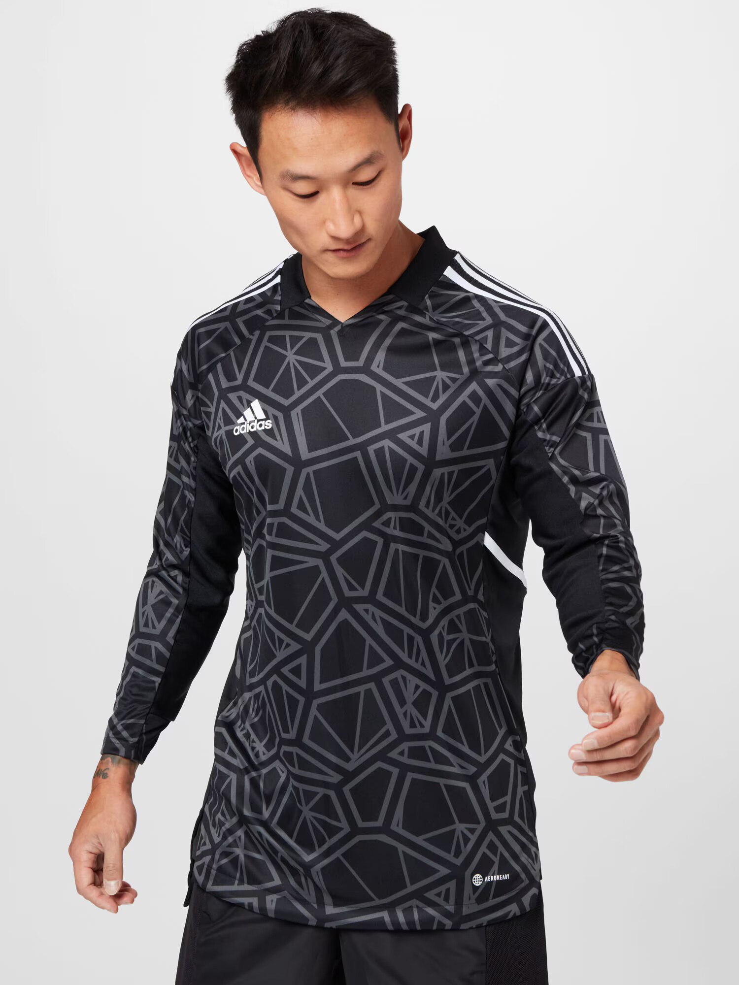 ADIDAS PERFORMANCE Dres temno siva / črna / bela - Pepit.si