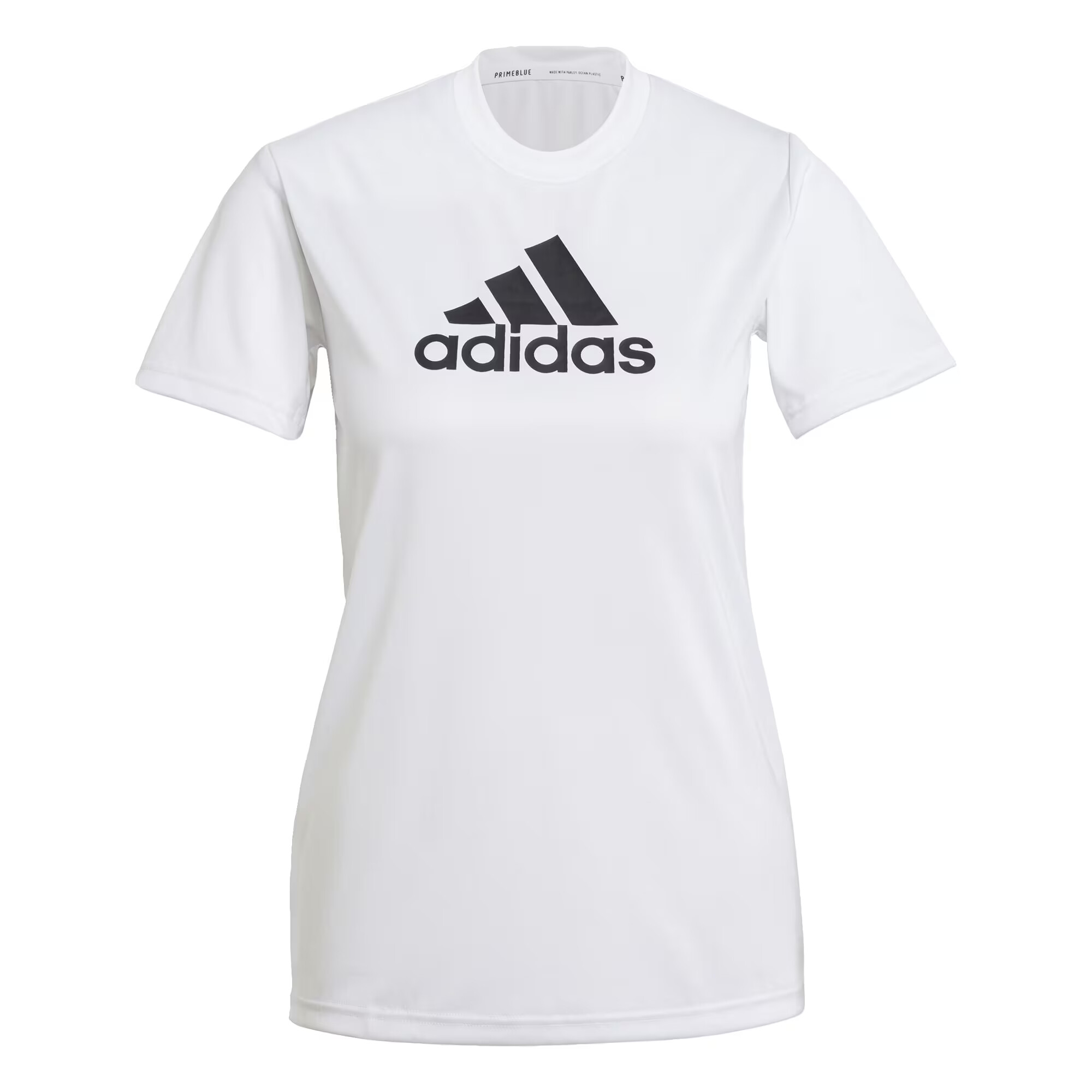 ADIDAS SPORTSWEAR Funkcionalna majica črna / bela - Pepit.si