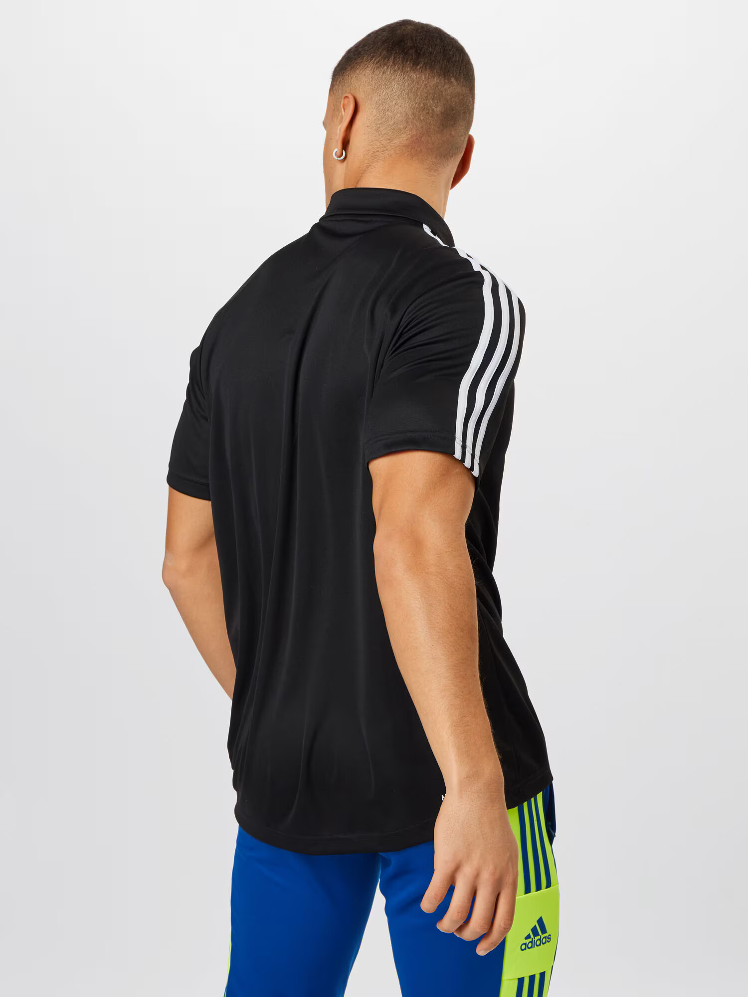 ADIDAS SPORTSWEAR Funkcionalna majica črna / bela - Pepit.si