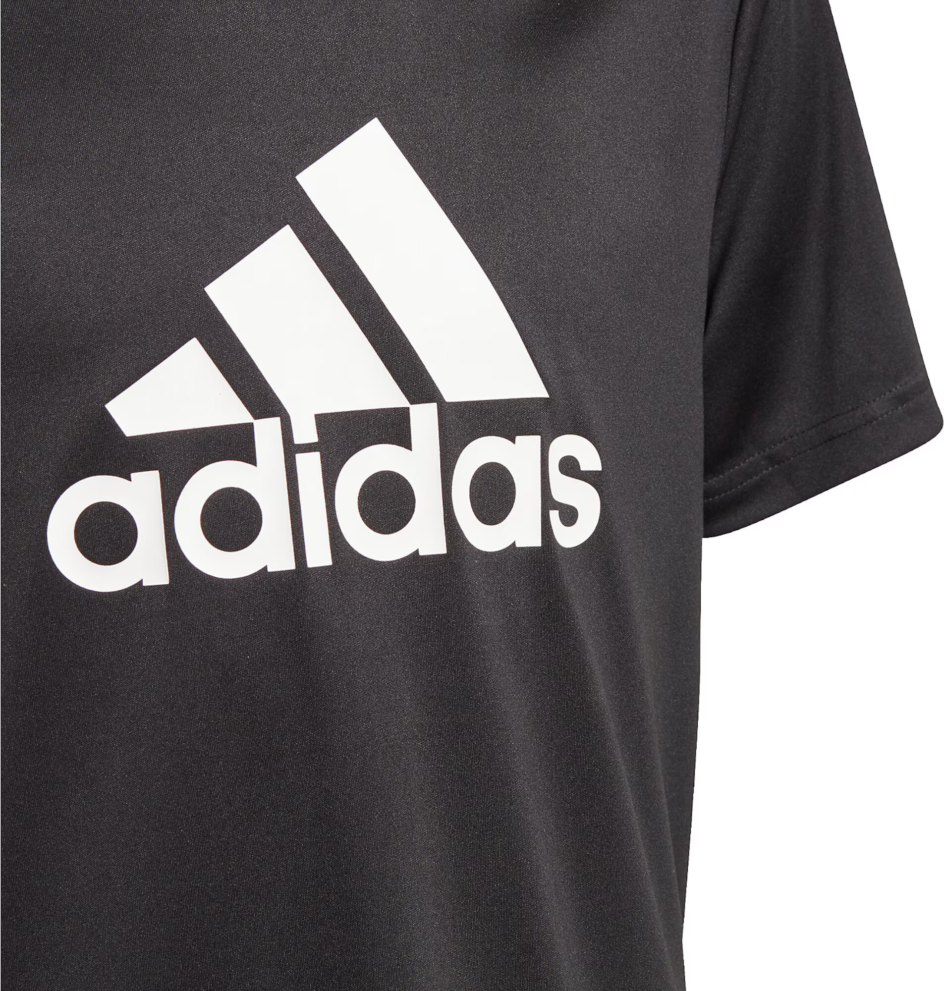 ADIDAS SPORTSWEAR Funkcionalna majica črna / bela - Pepit.si