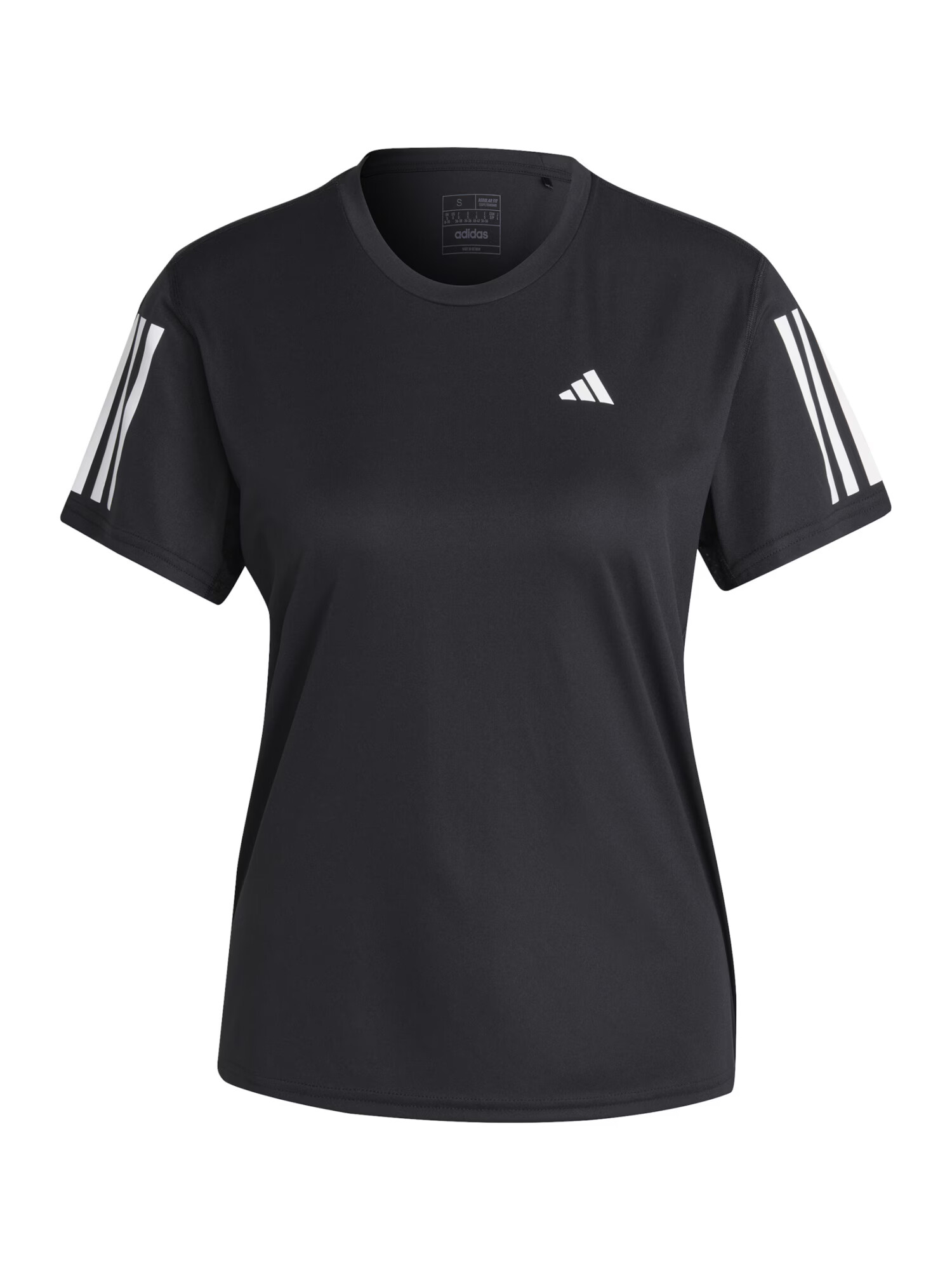 ADIDAS PERFORMANCE Funkcionalna majica črna / bela - Pepit.si