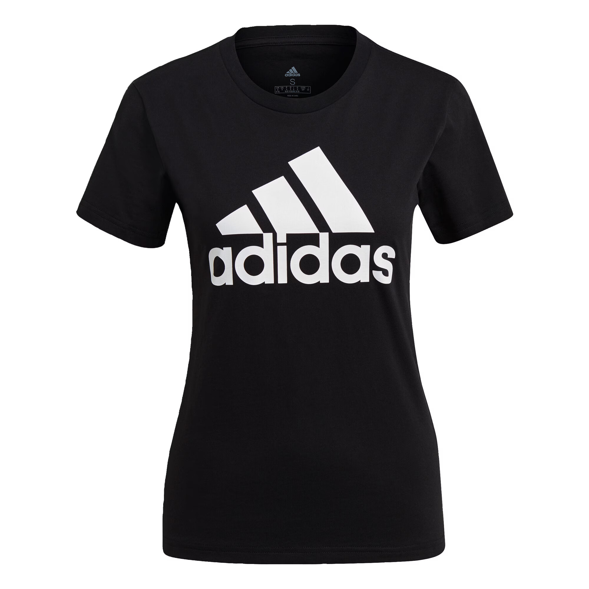 ADIDAS SPORTSWEAR Funkcionalna majica črna / bela - Pepit.si