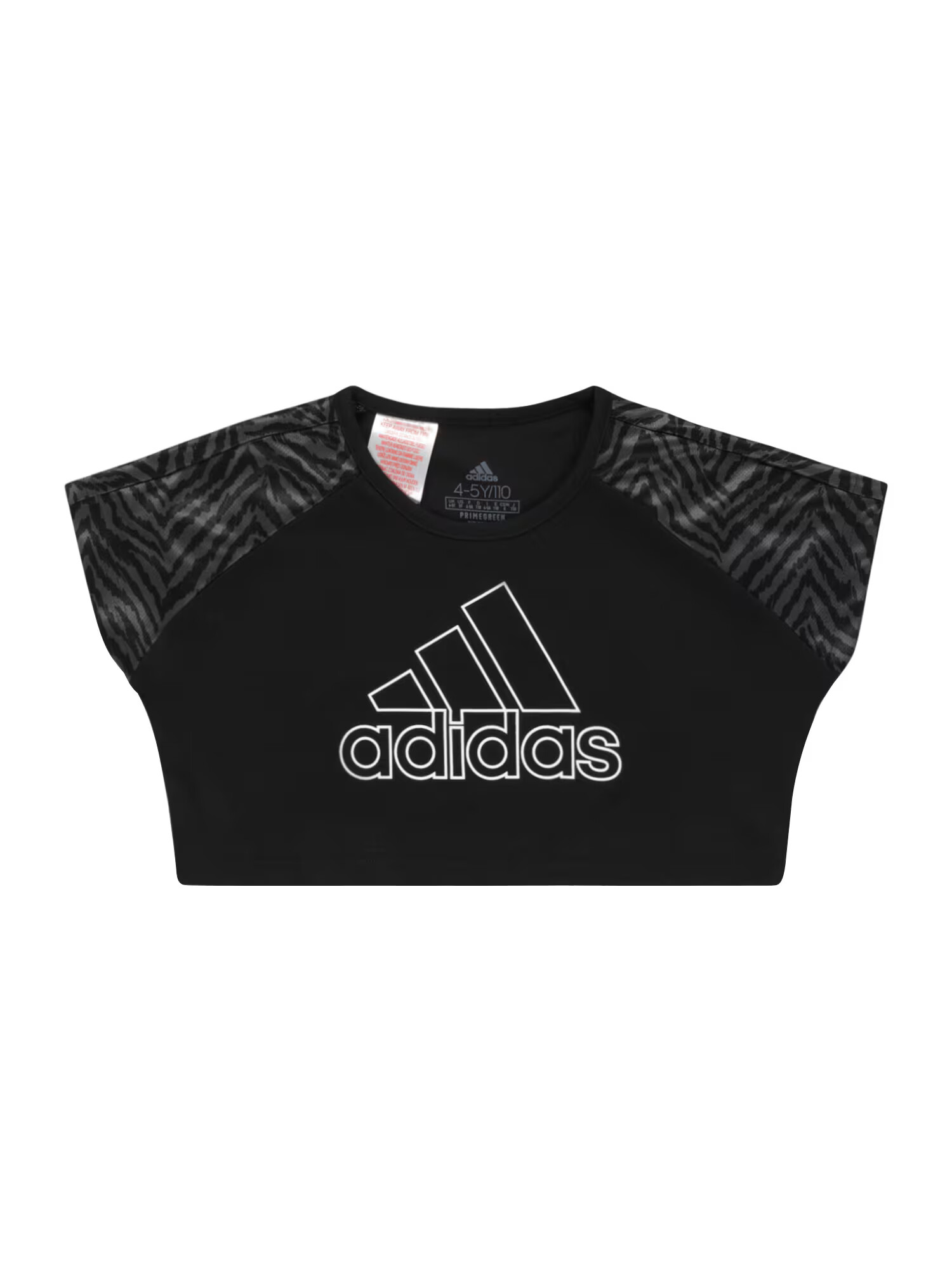 ADIDAS SPORTSWEAR Funkcionalna majica siva / črna / bela - Pepit.si