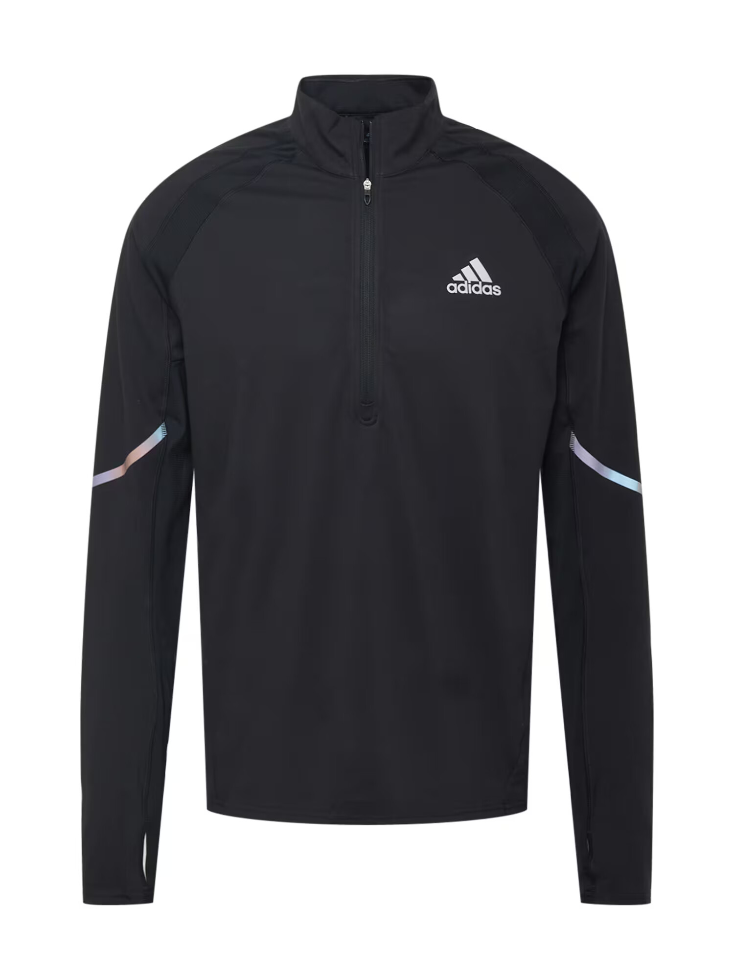 ADIDAS SPORTSWEAR Funkcionalna majica črna / srebrna - Pepit.si