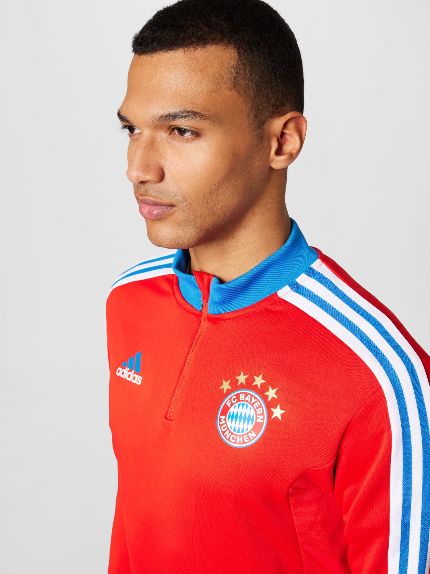 ADIDAS SPORTSWEAR Funkcionalna majica 'FC Bayern München Condivo 22' svetlo modra / rumena / rdeča / bela - Pepit.si