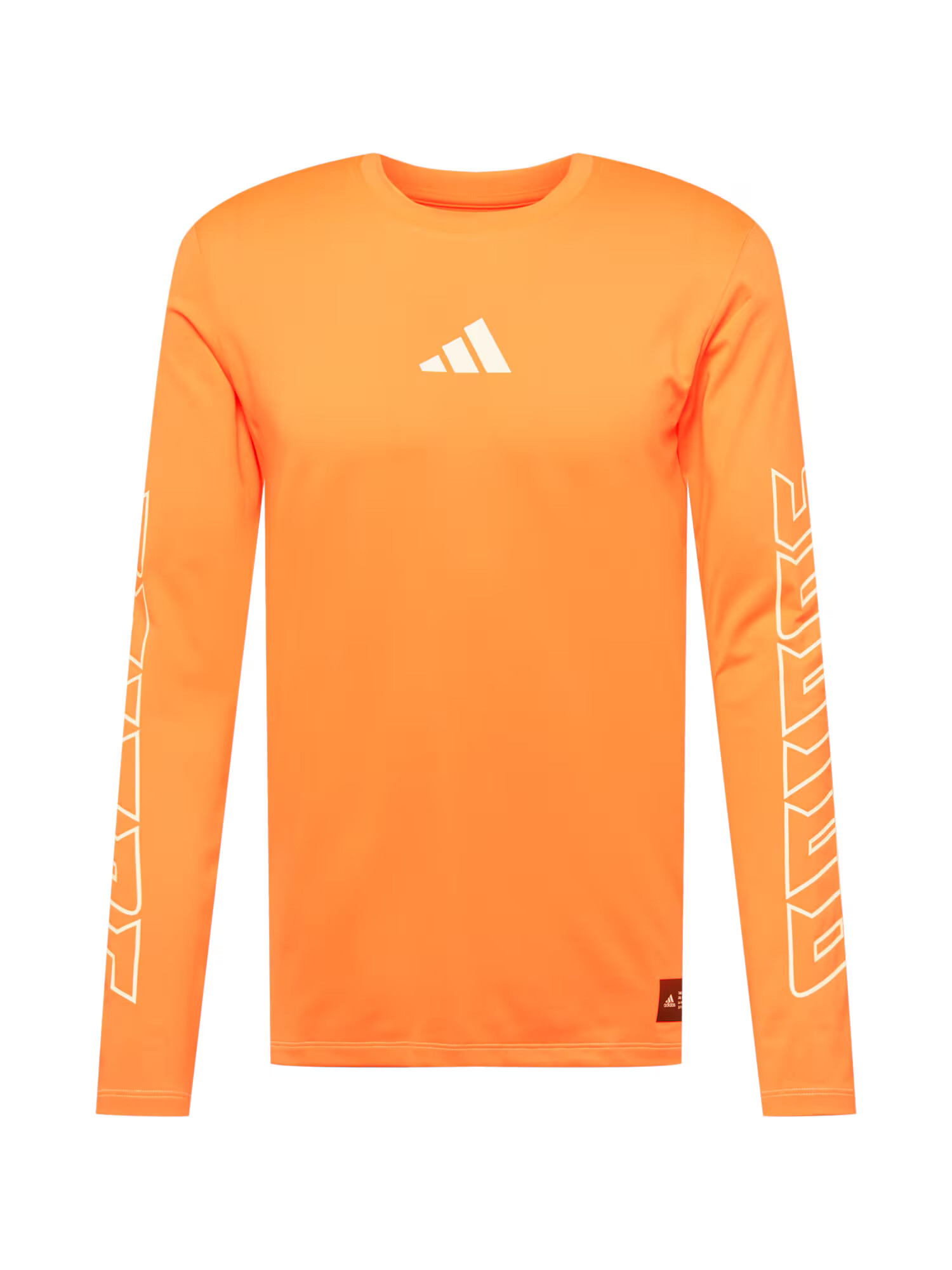 ADIDAS PERFORMANCE Funkcionalna majica 'HYPE' oranžna / bela - Pepit.si