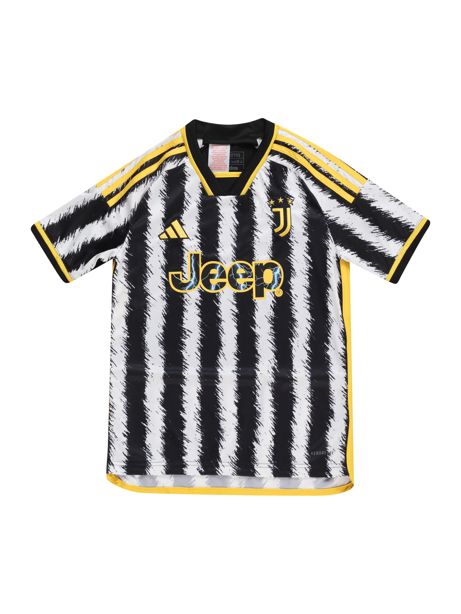 ADIDAS PERFORMANCE Funkcionalna majica 'Juve' rumena / črna / bela - Pepit.si