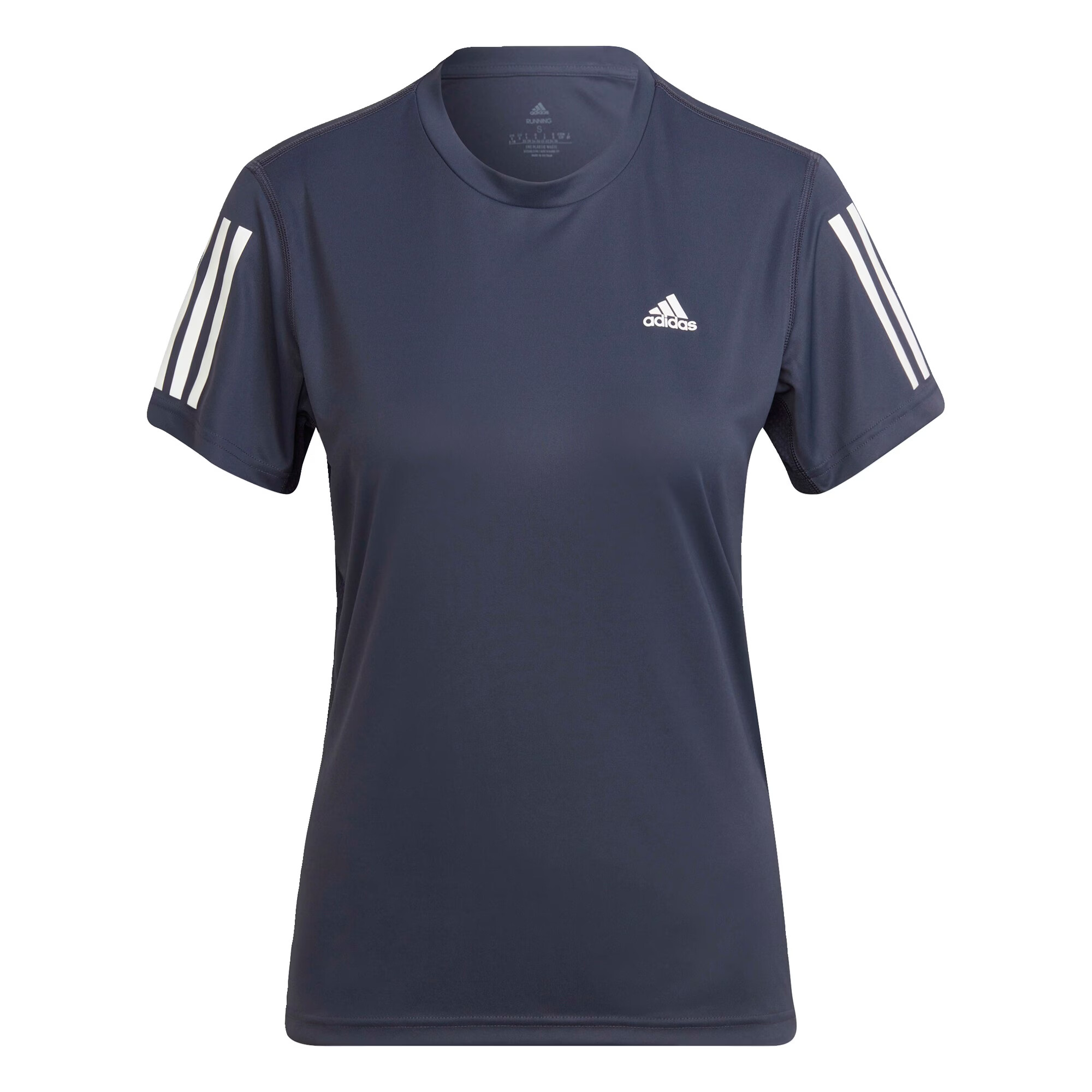 ADIDAS SPORTSWEAR Funkcionalna majica 'Own the Run' mornarska / bela - Pepit.si