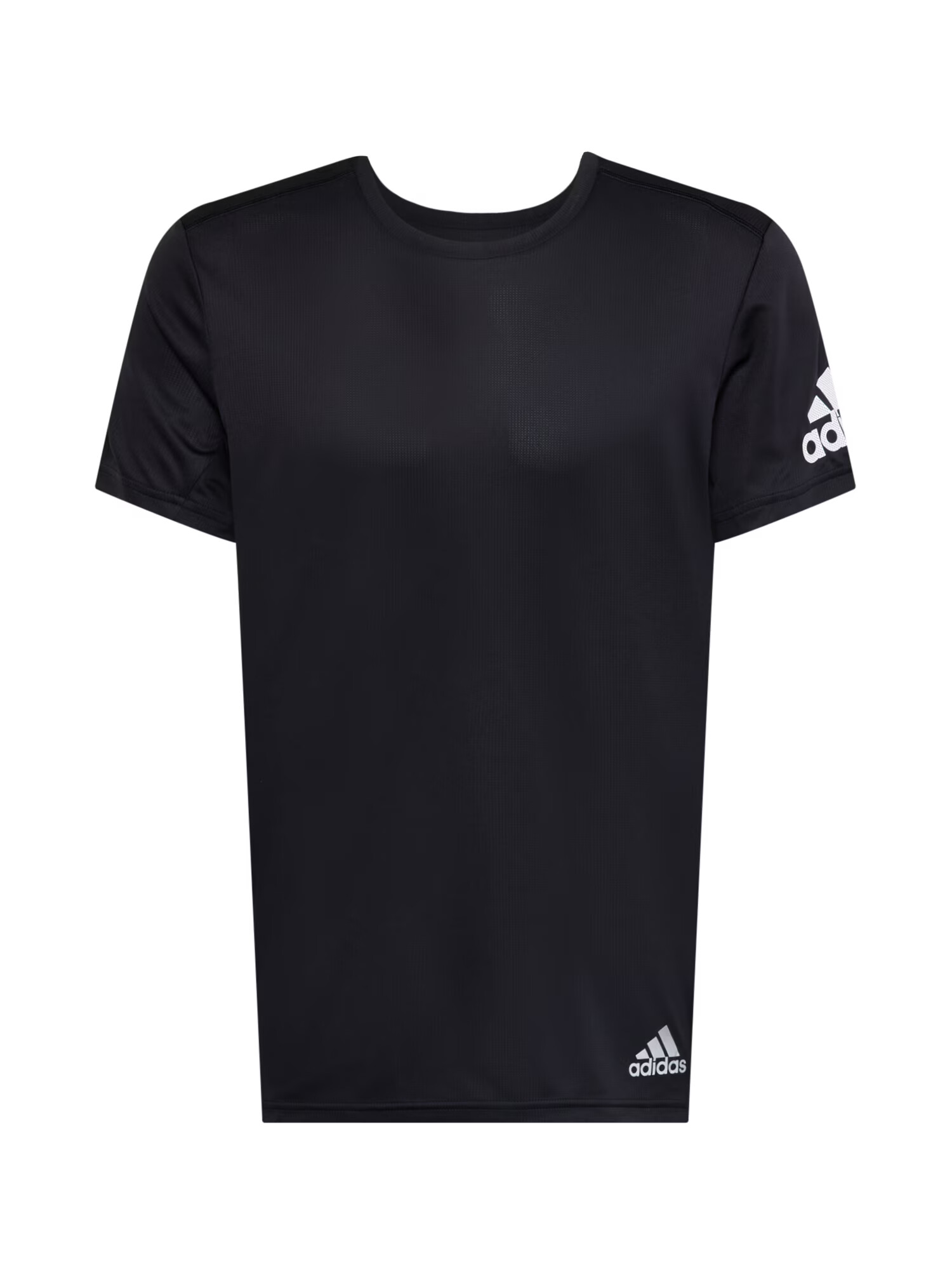 ADIDAS SPORTSWEAR Funkcionalna majica 'Run It' črna / bela - Pepit.si