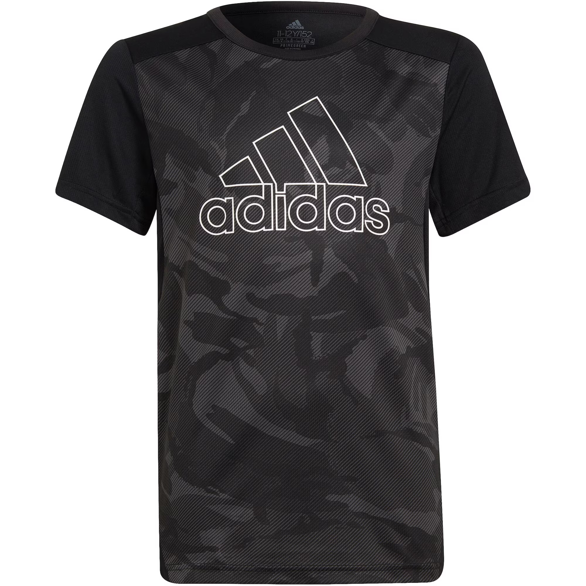 ADIDAS SPORTSWEAR Funkcionalna majica siva / črna / bela - Pepit.si