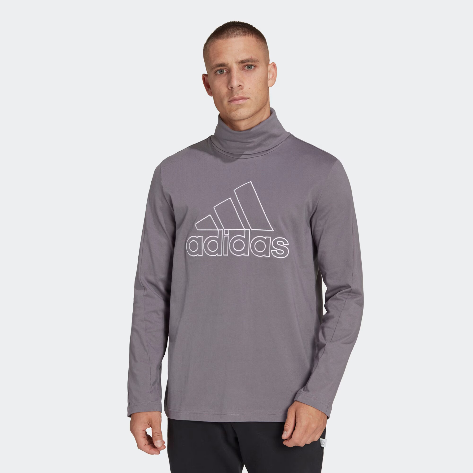 ADIDAS SPORTSWEAR Funkcionalna majica temno siva / bela - Pepit.si