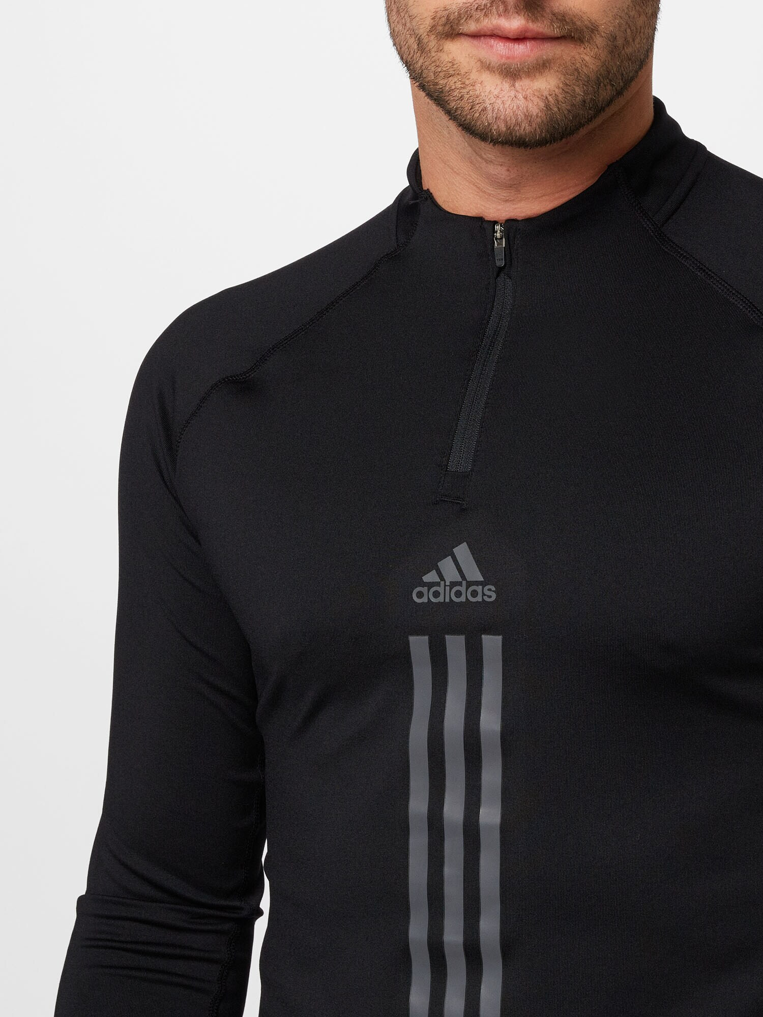 ADIDAS SPORTSWEAR Funkcionalna majica temno siva / črna - Pepit.si