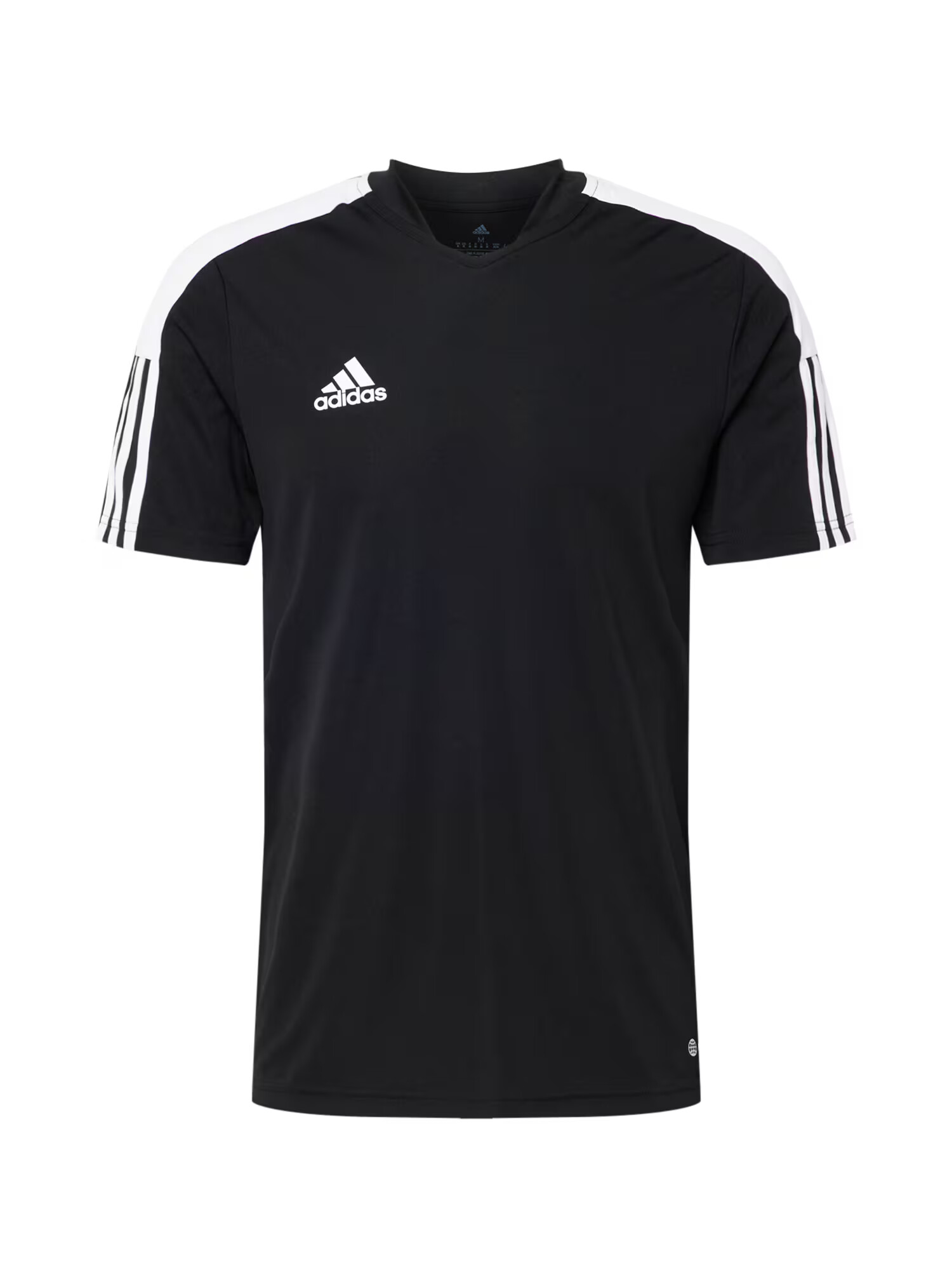 ADIDAS PERFORMANCE Funkcionalna majica 'Tiro' črna / bela - Pepit.si